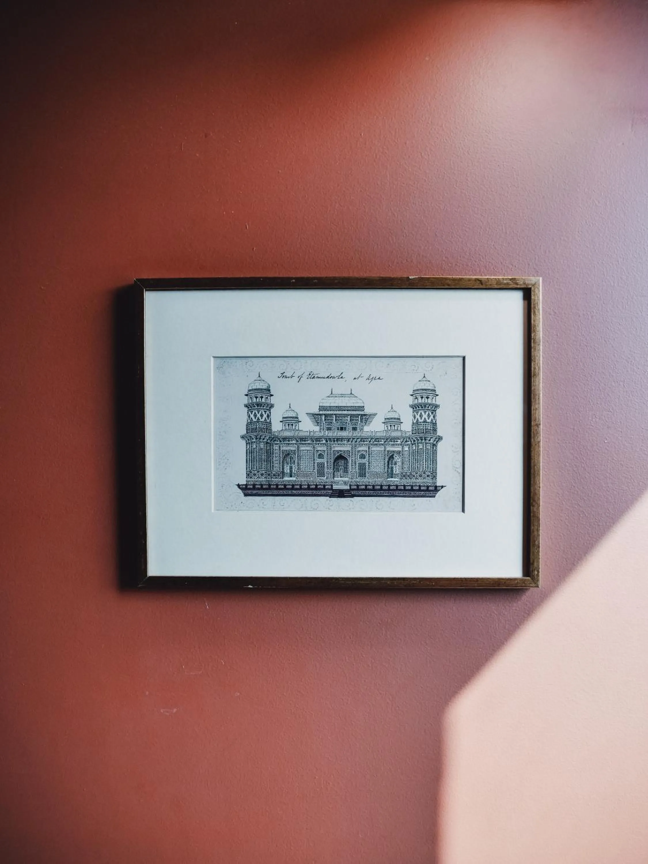 Decorative detail in Ekaa Villa near Taj Mahal
