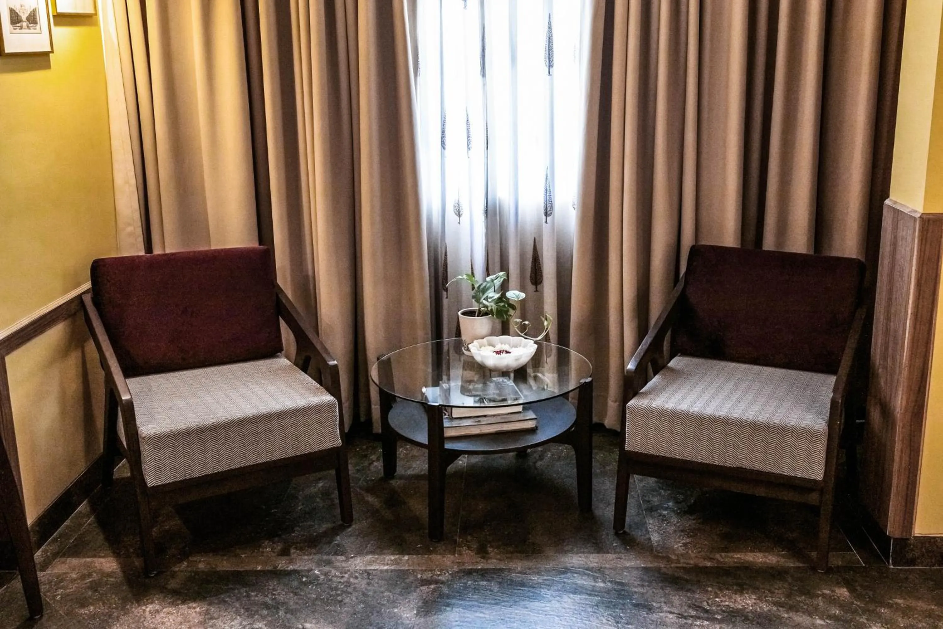 Seating area in Ekaa Villa near Taj Mahal