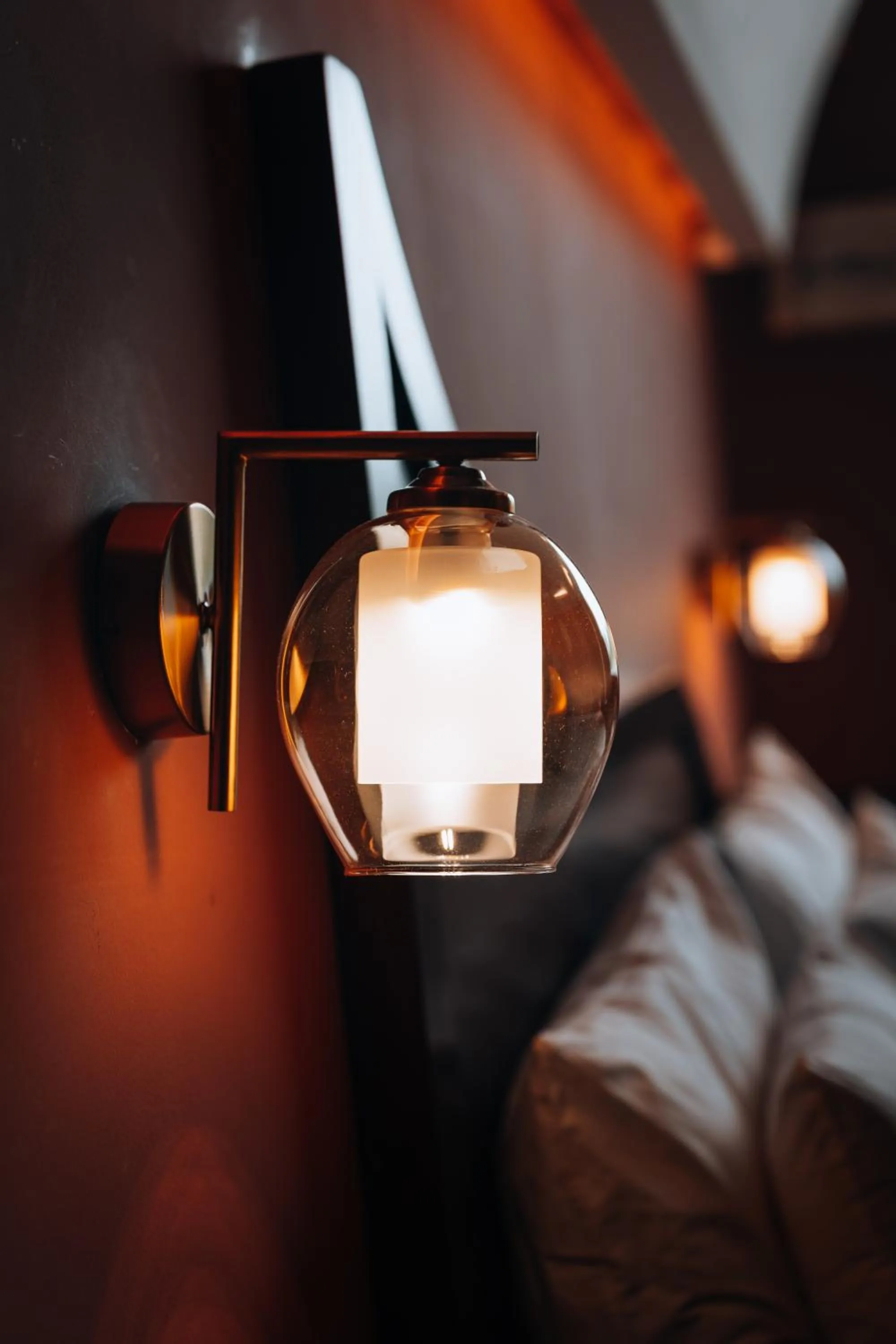 Bed in Ekaa Villa near Taj Mahal