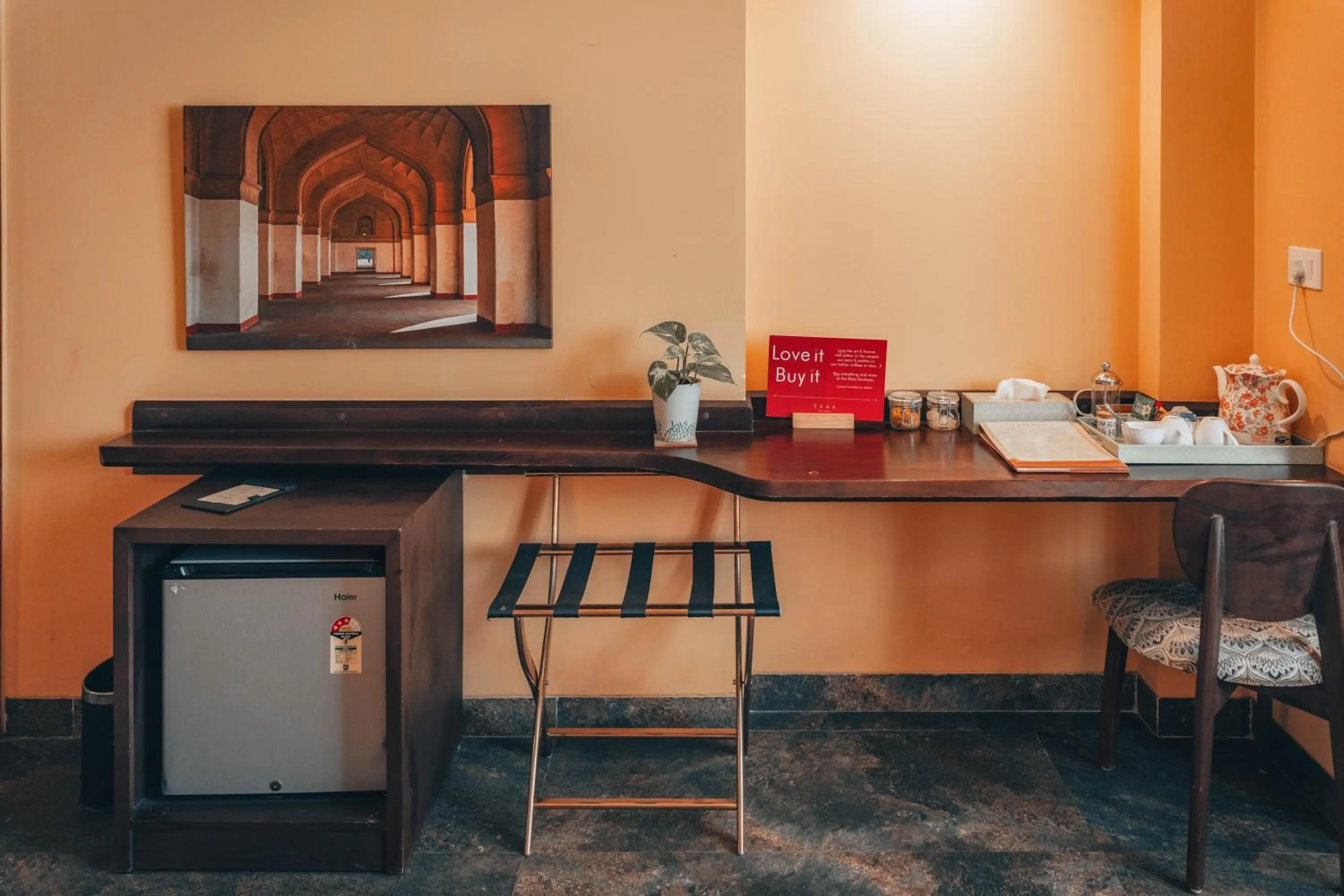 Bedroom in Ekaa Villa near Taj Mahal