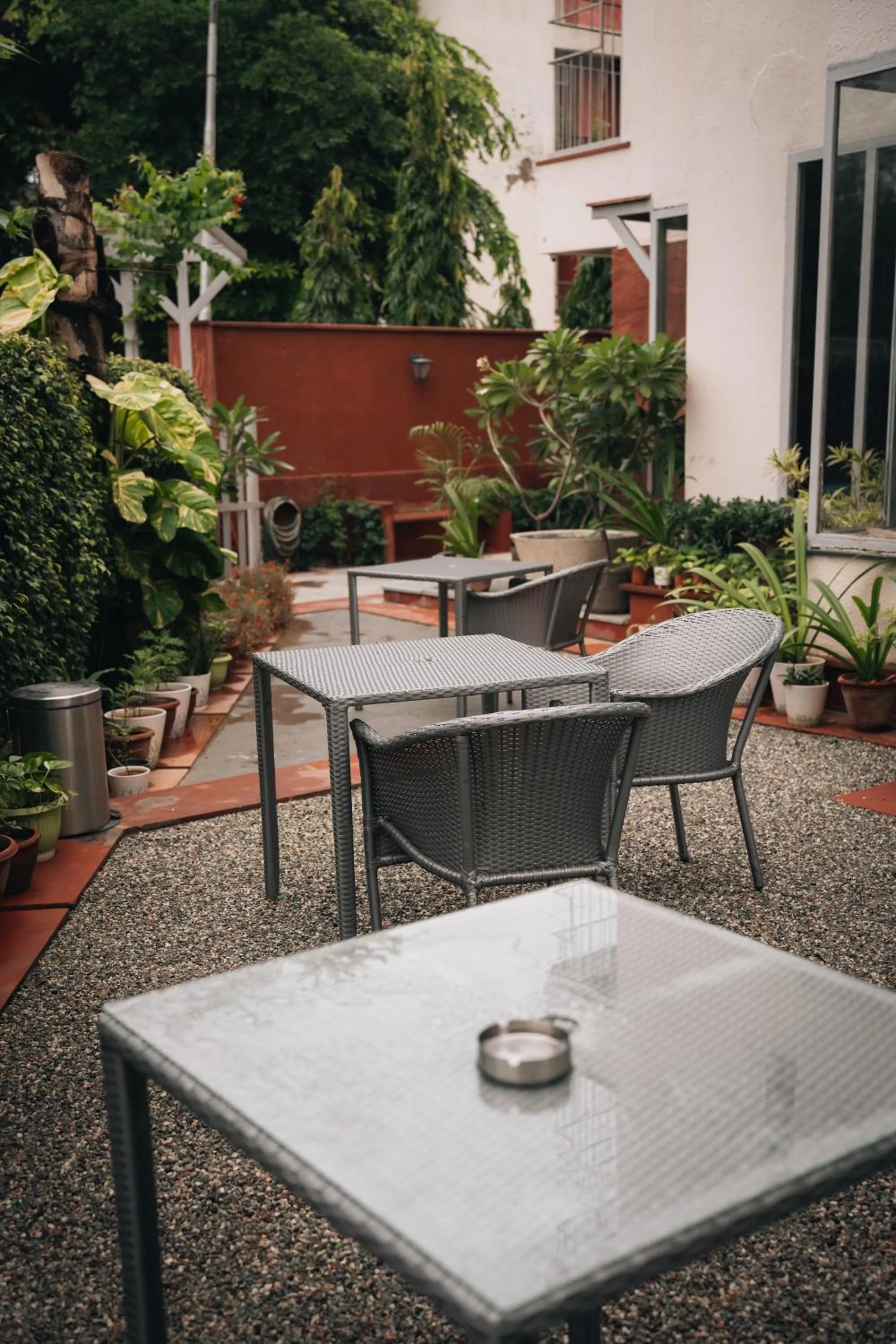 Patio in Ekaa Villa near Taj Mahal
