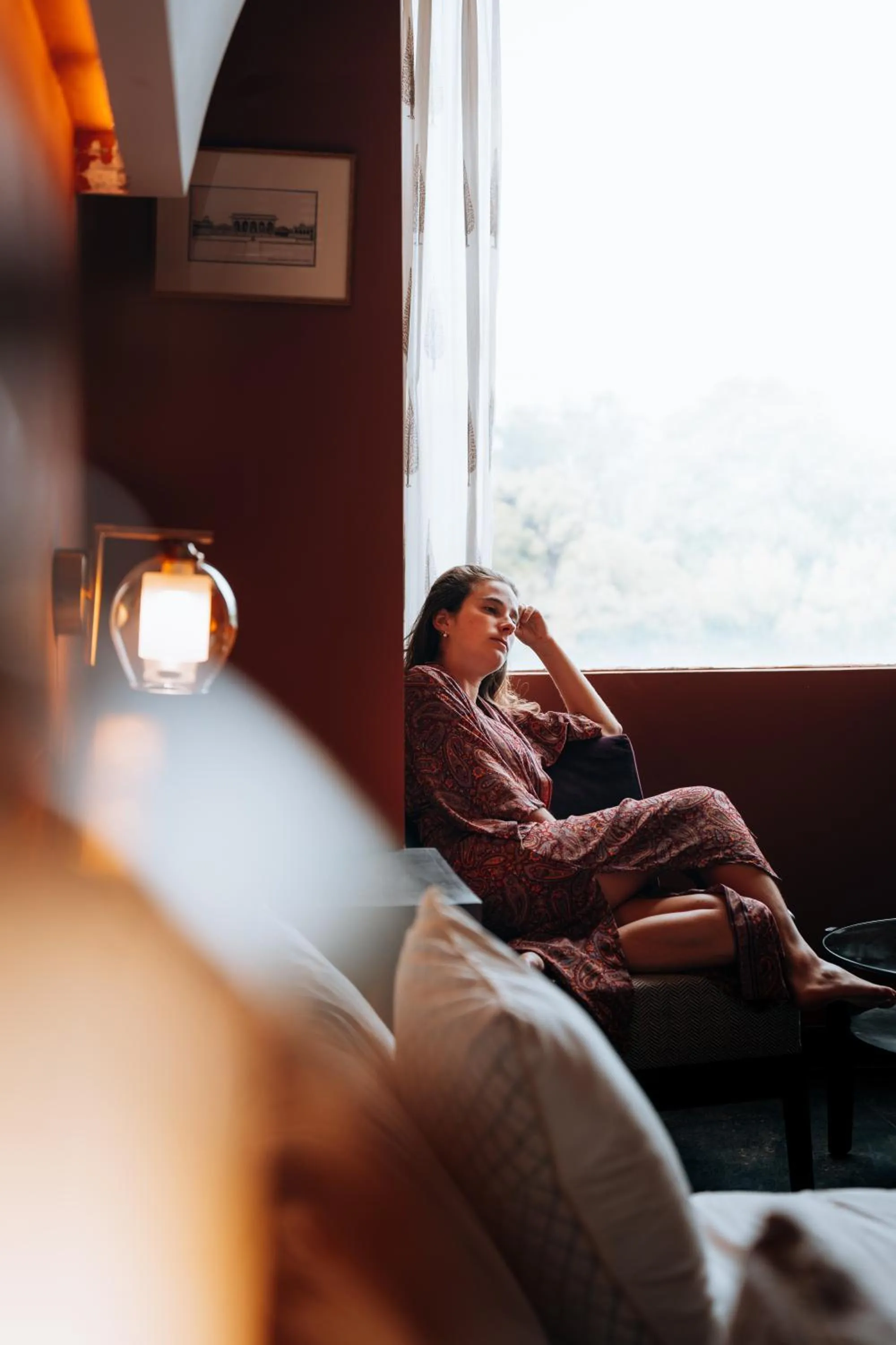 People in Ekaa Villa near Taj Mahal