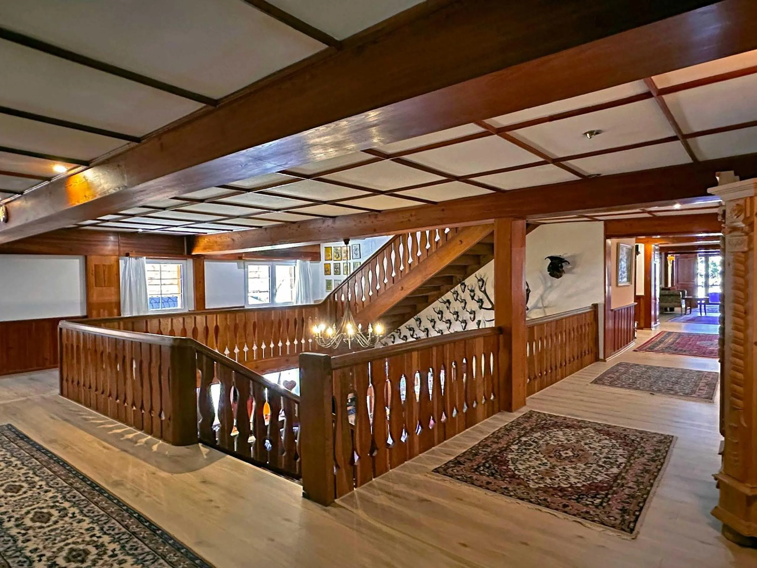 Lobby or reception in Hotel Hirschen