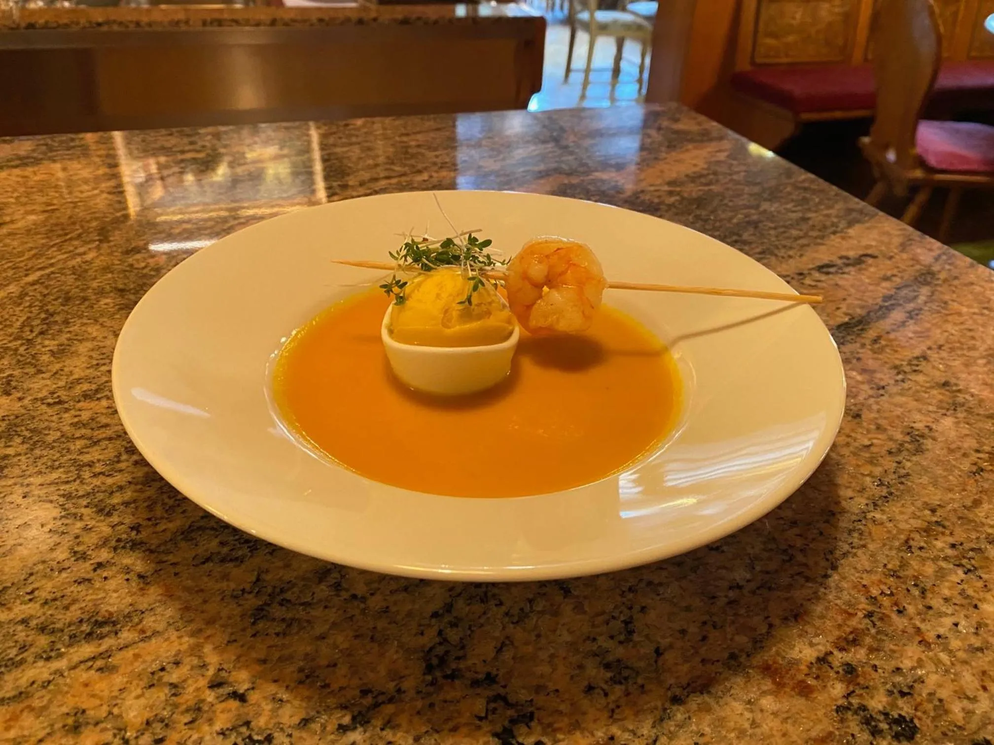 Dinner in Hotel Hirschen