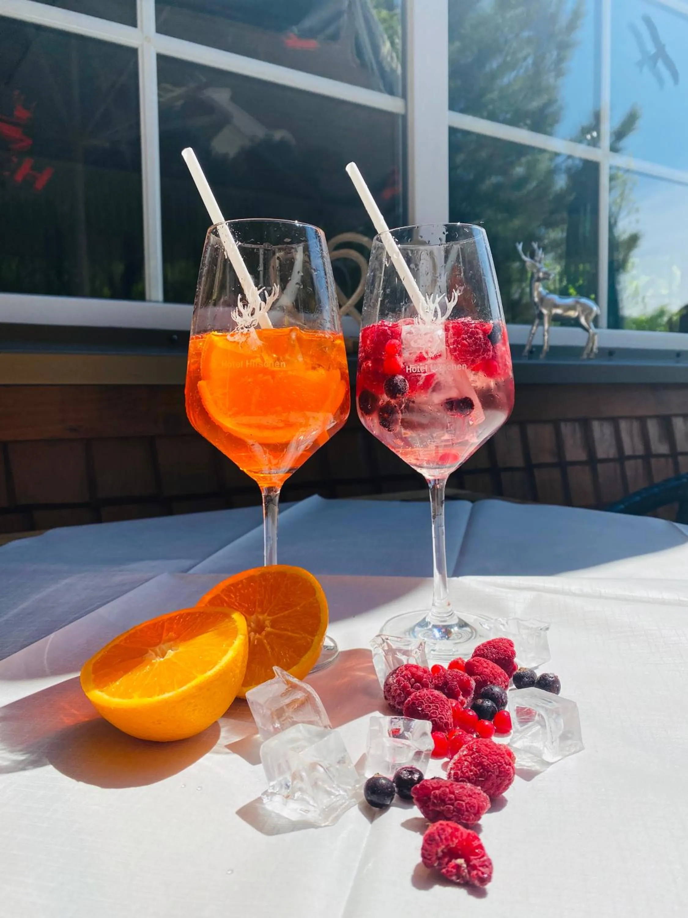 Alcoholic drinks in Hotel Hirschen