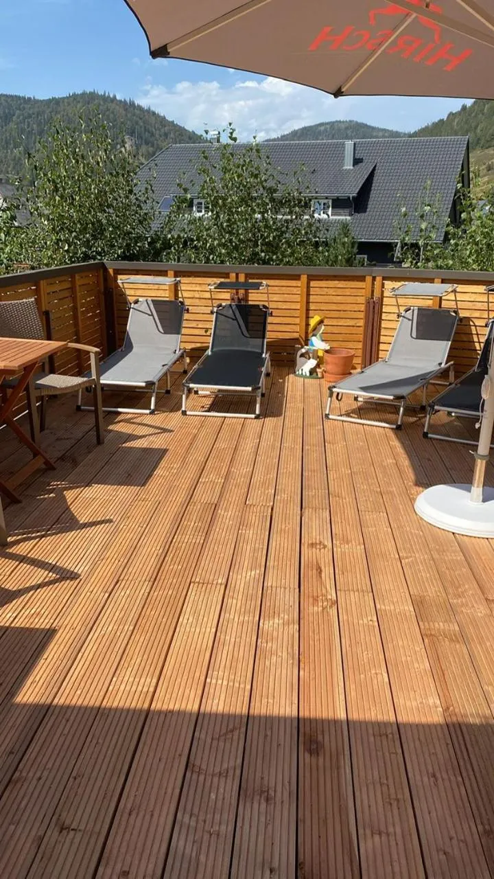 Balcony/Terrace in Hotel Hirschen