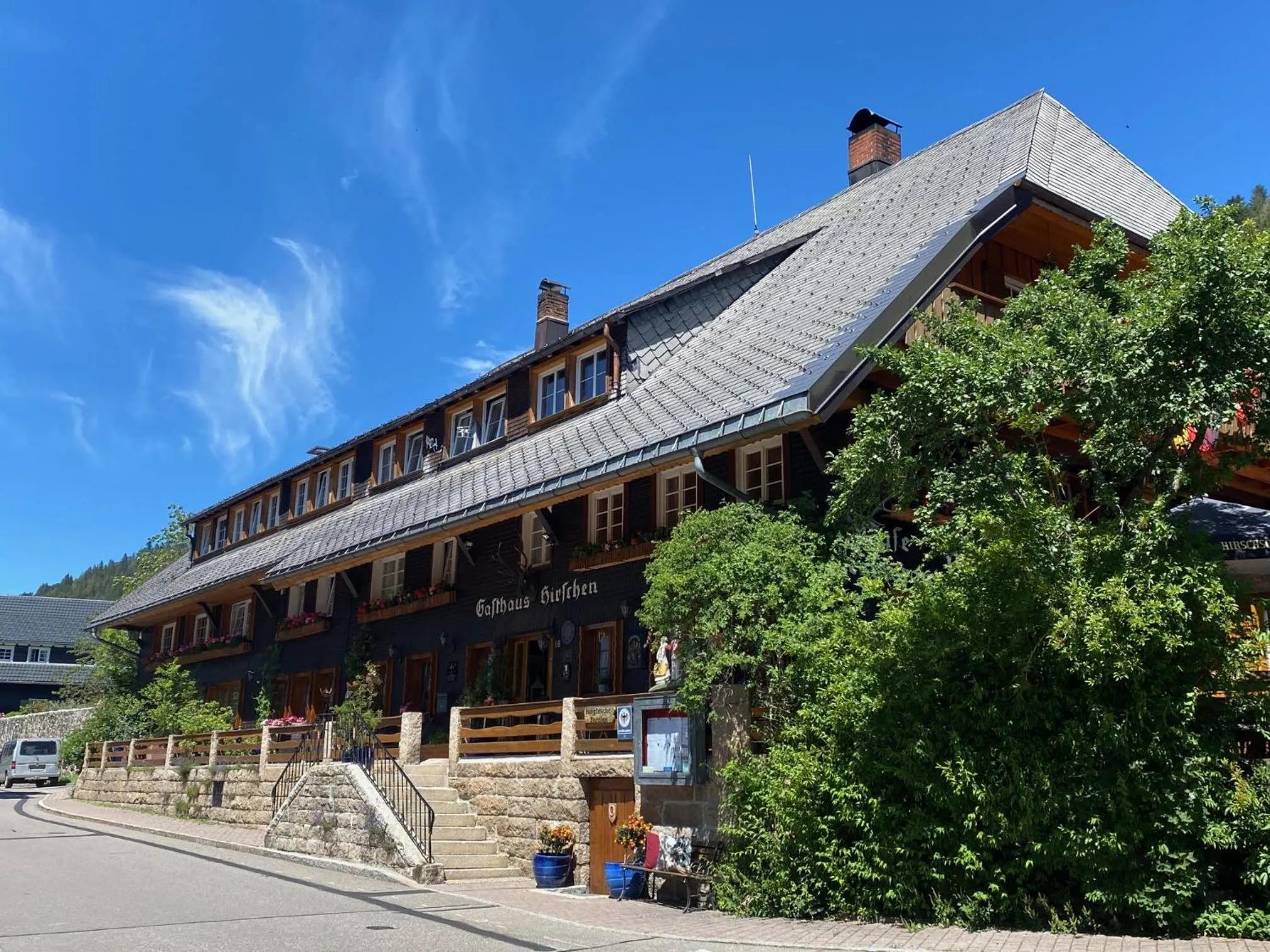 Property building in Hotel Hirschen
