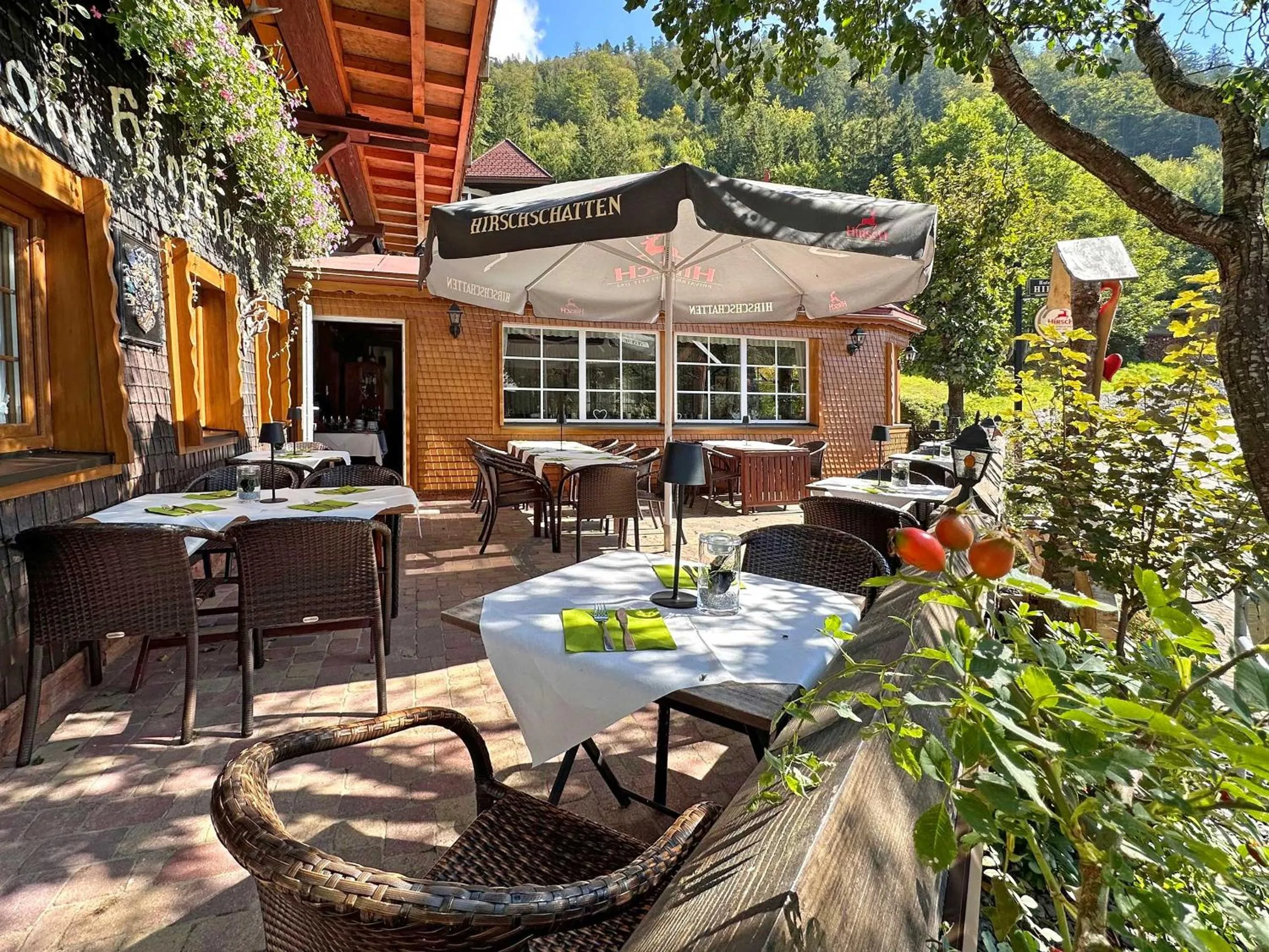 Restaurant/places to eat in Hotel Hirschen