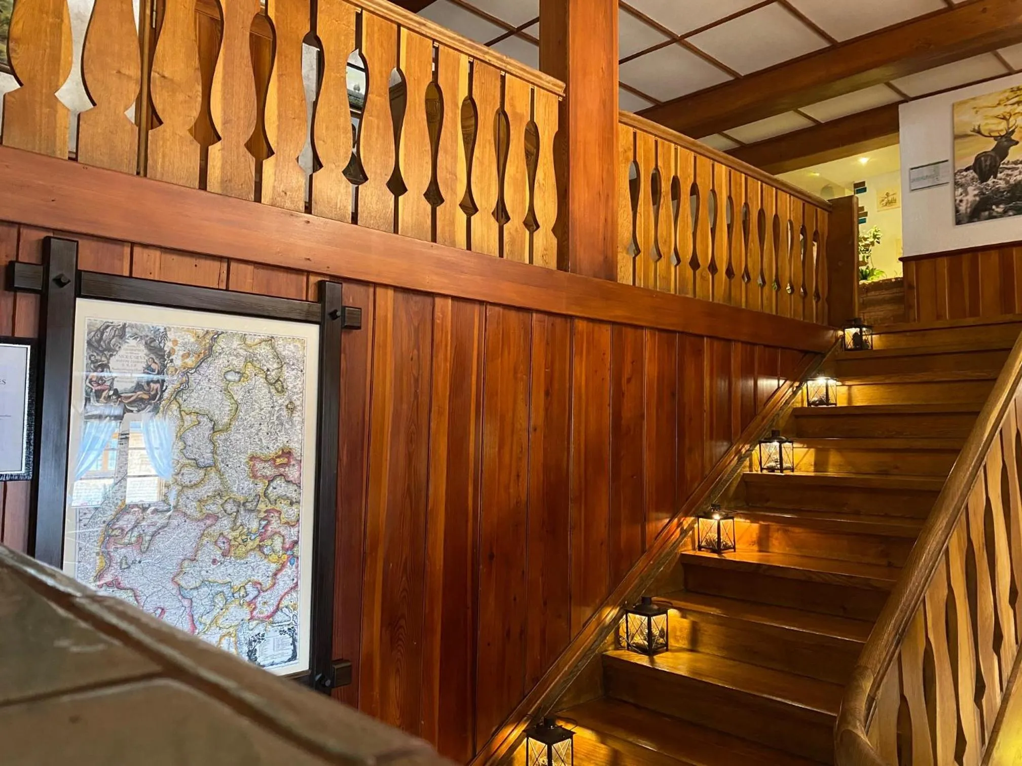 Lobby or reception in Hotel Hirschen