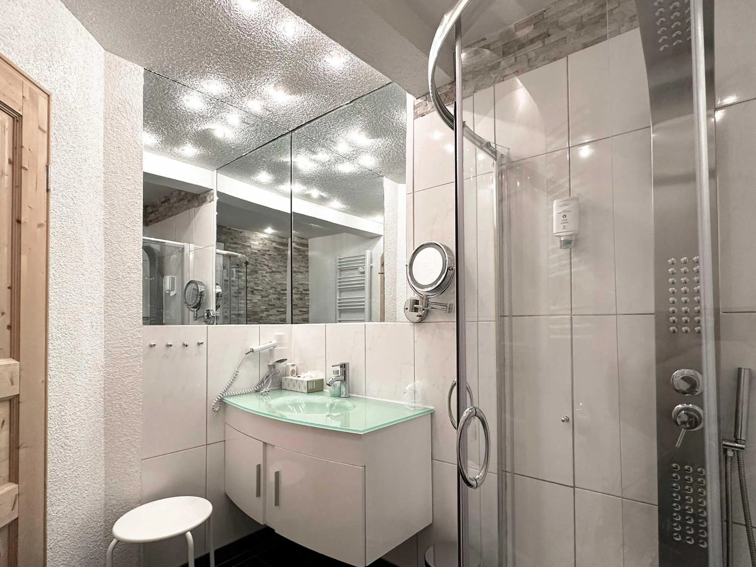 Bathroom in Hotel Hirschen