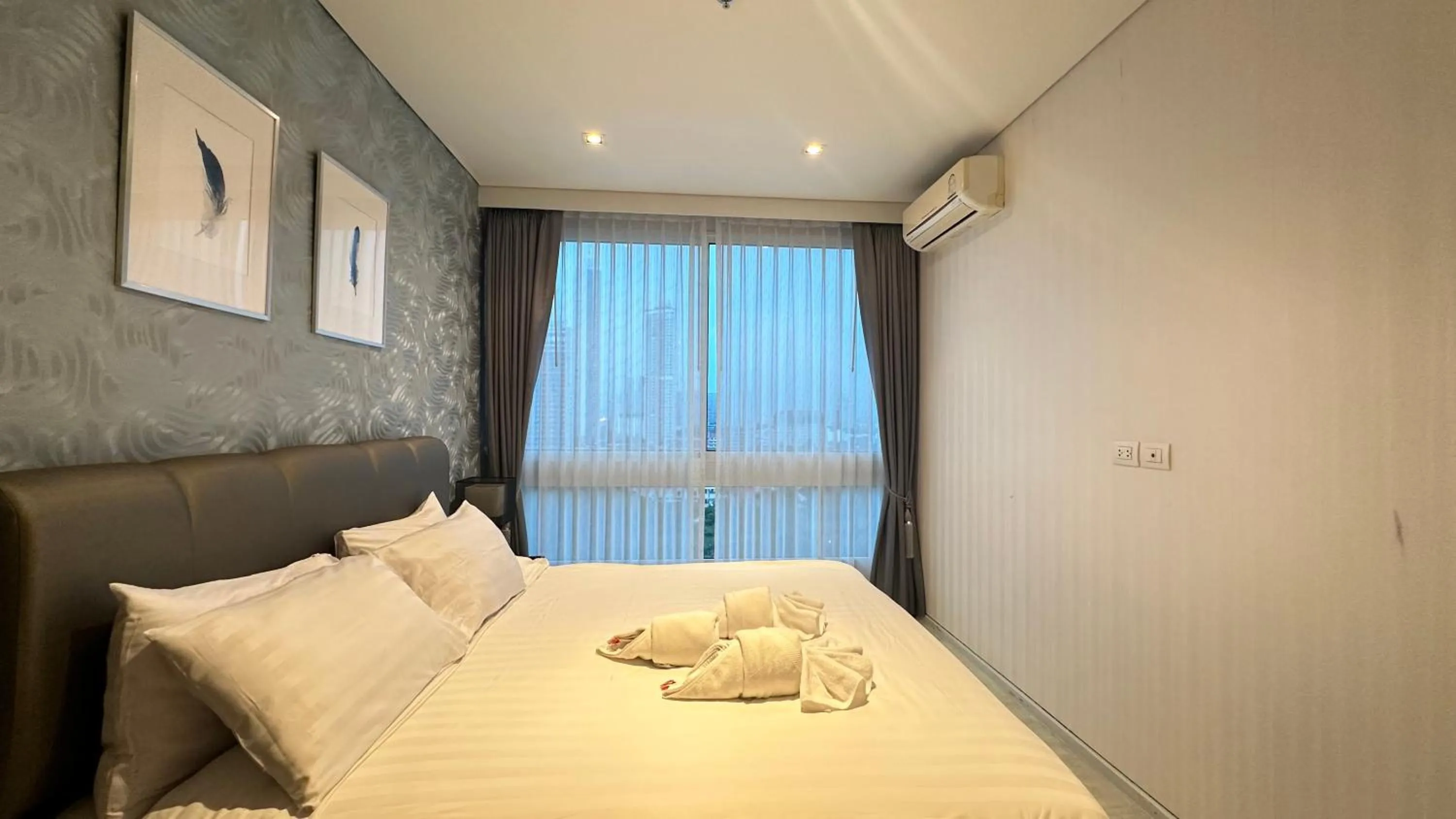 Bed in Veranda Residence pattaya By Sea