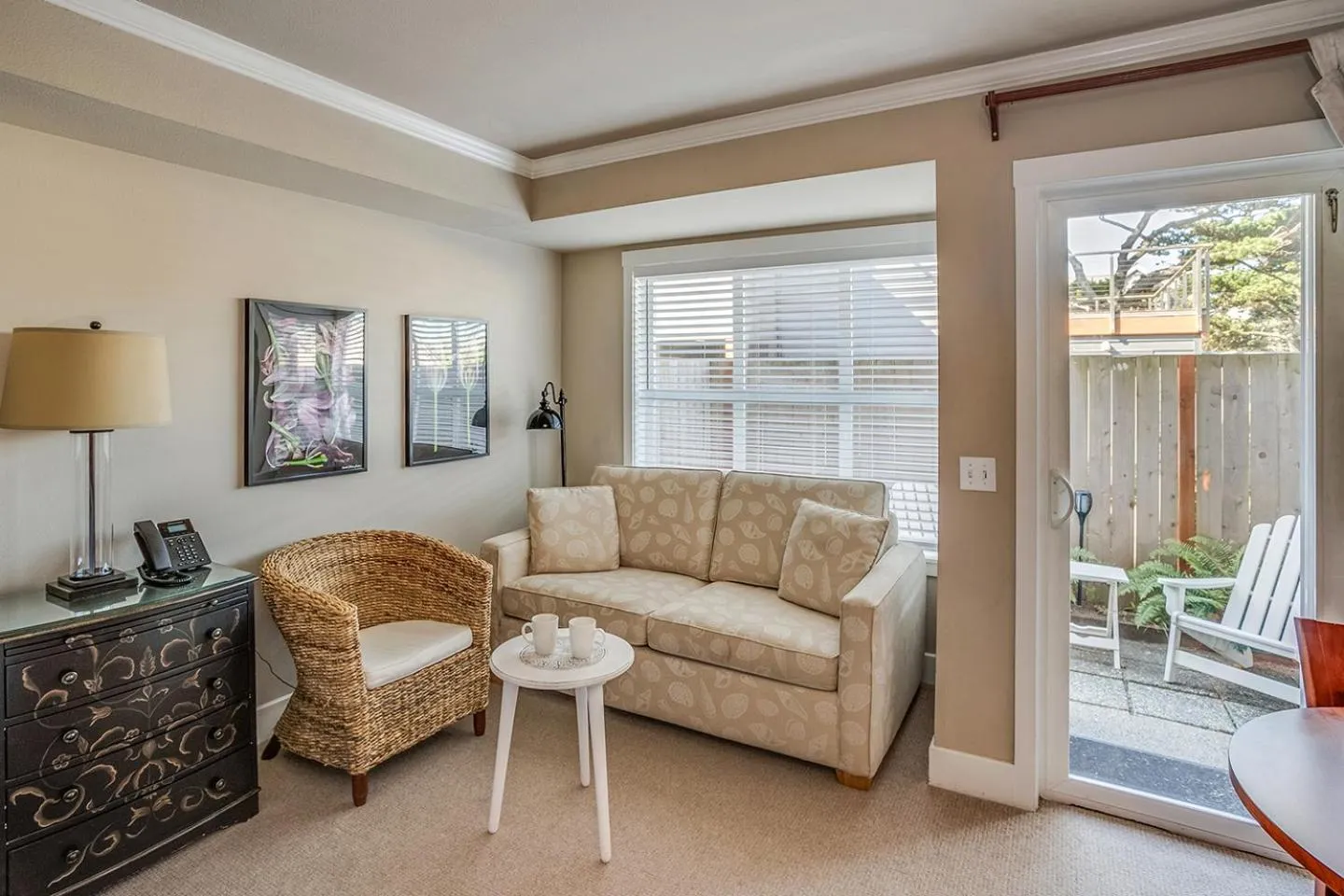 Seating area in Cannon Beach Hotel Collection