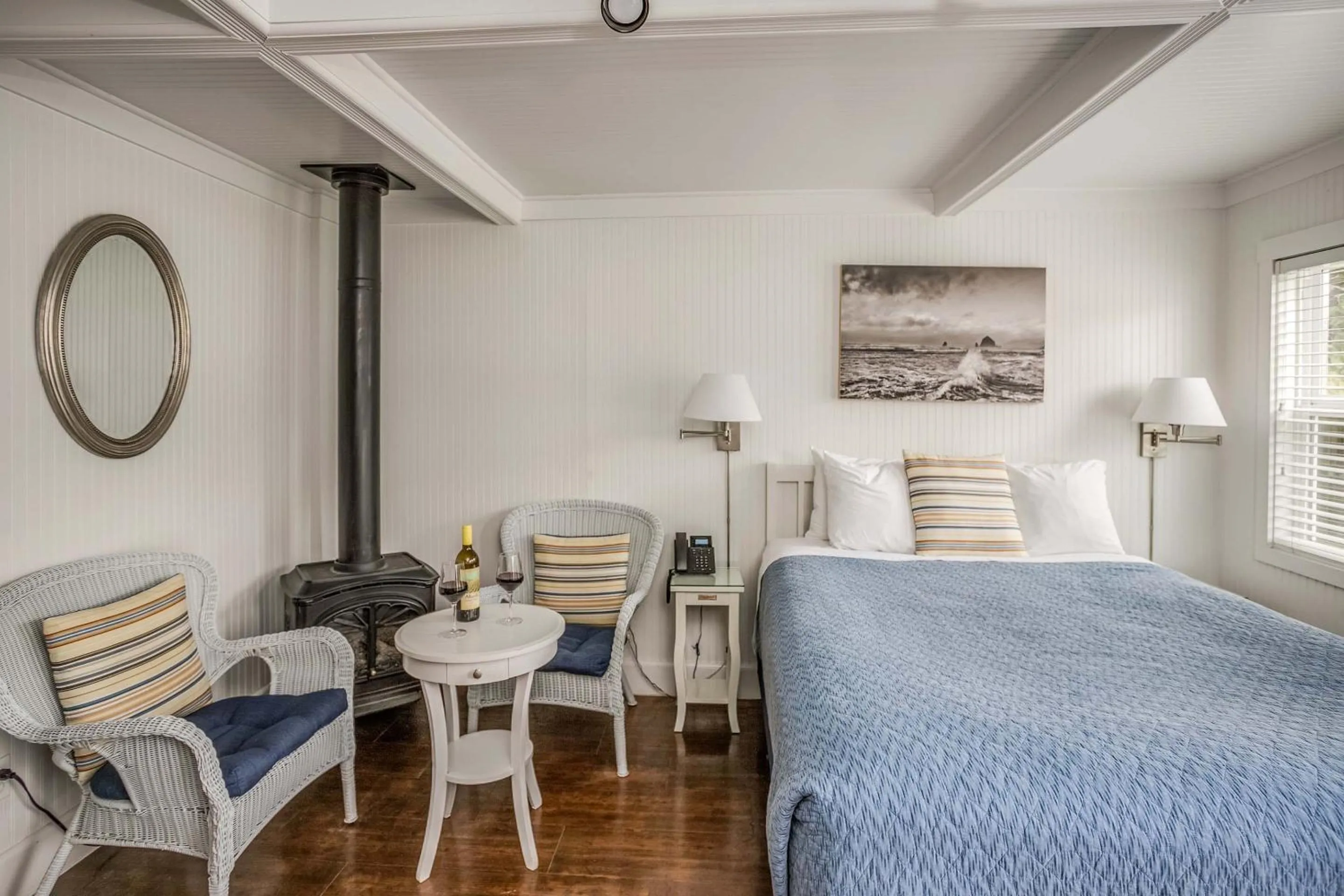 Bed in Cannon Beach Hotel Collection