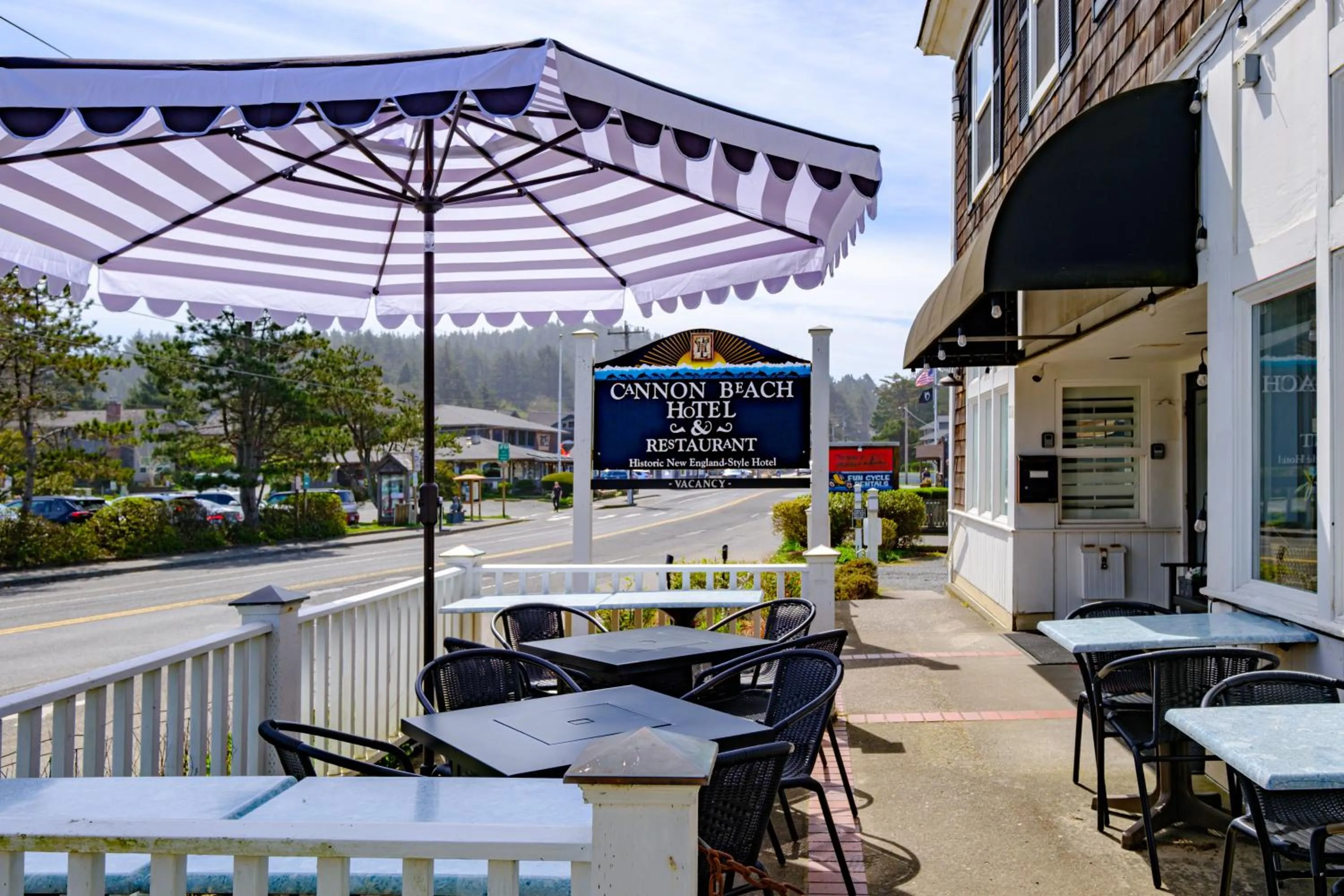 Patio in Cannon Beach Hotel Collection