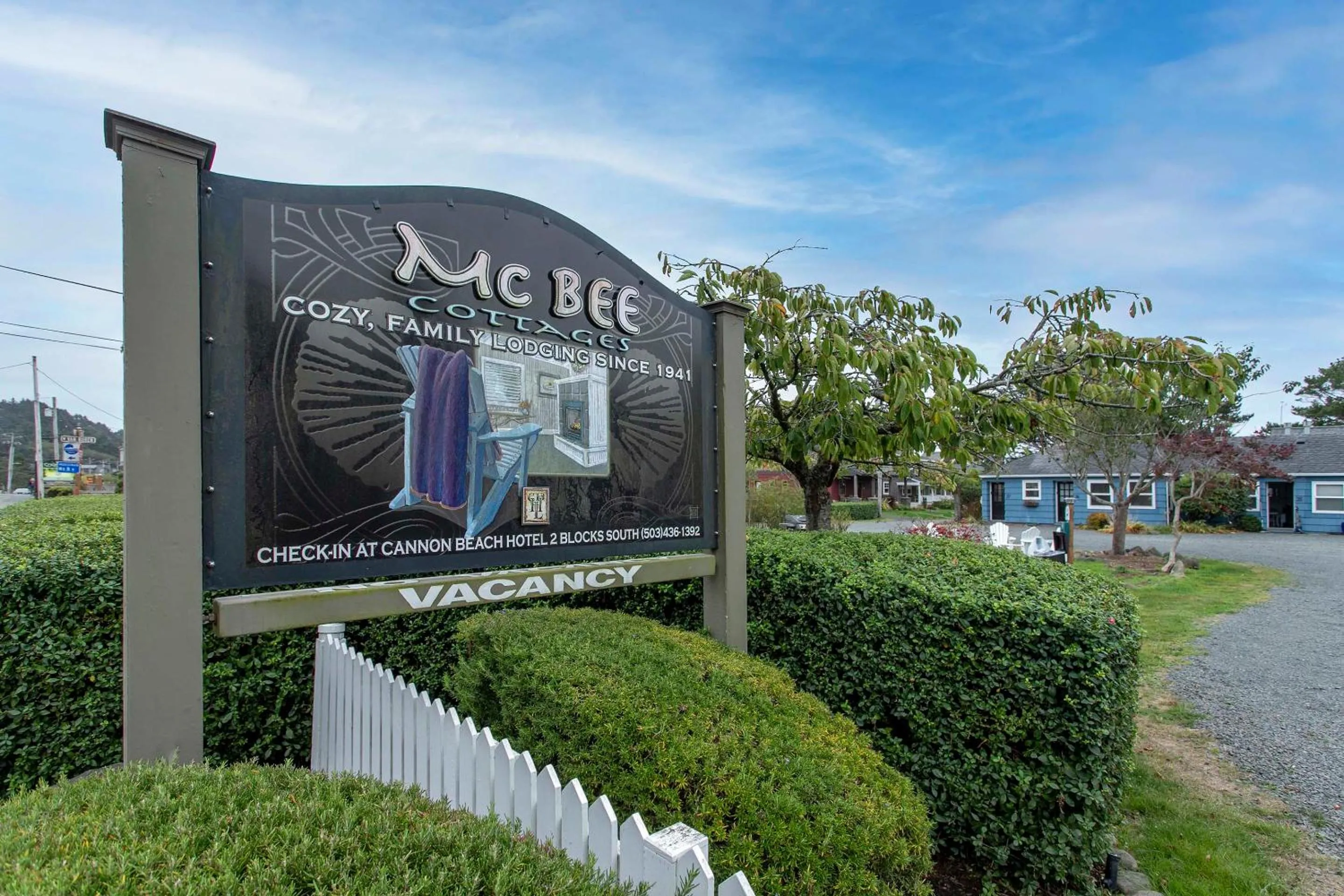 Logo/Certificate/Sign in Cannon Beach Hotel Collection