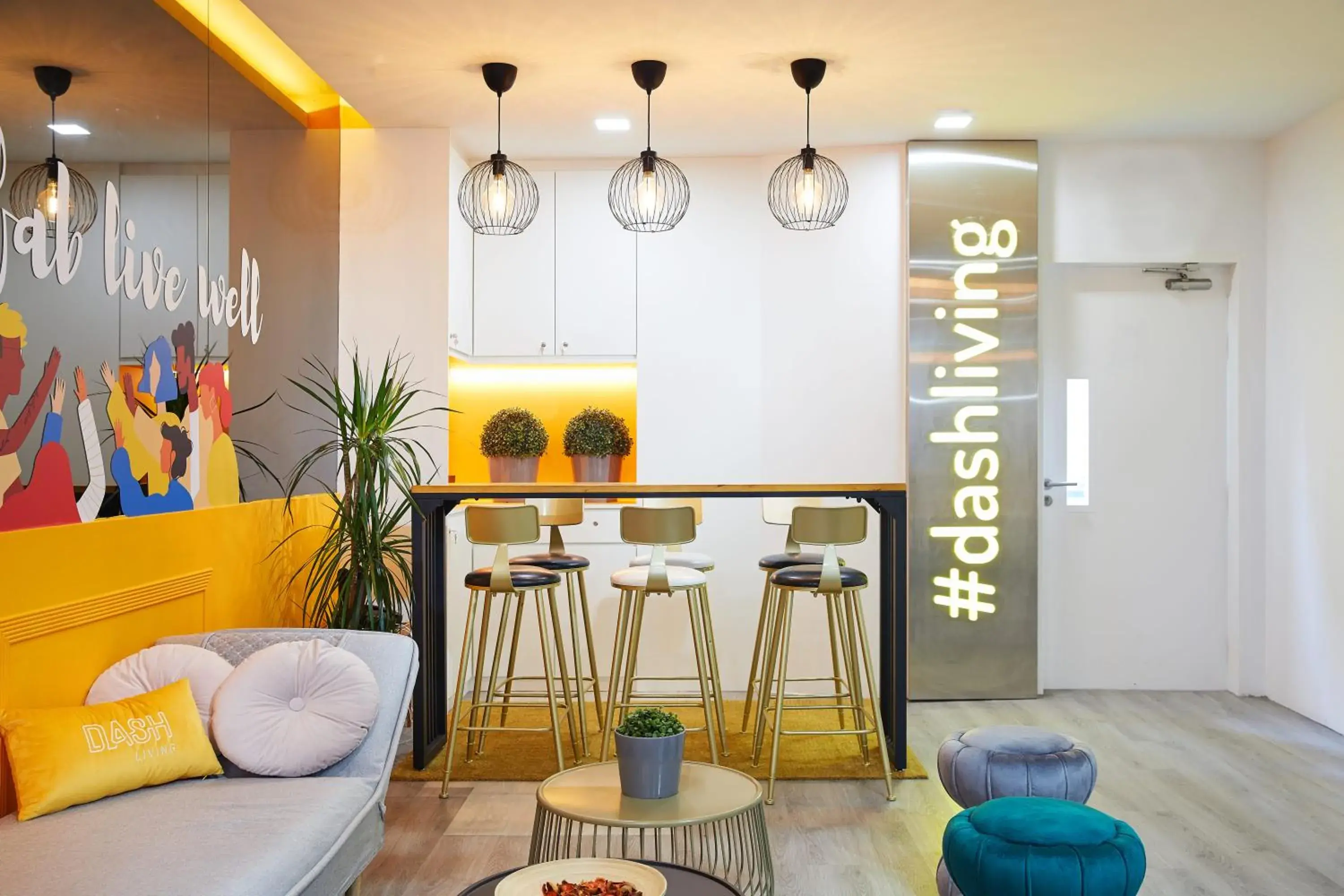 Lobby or reception in Dash Living on Mackenzie Lobby or reception in Dash Living on Mackenzie