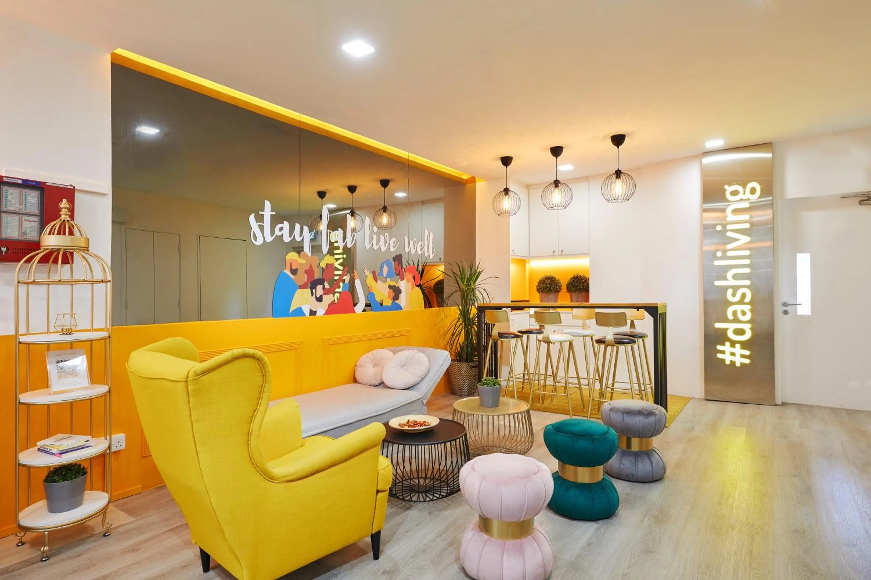 Lobby or reception in Dash Living on Mackenzie