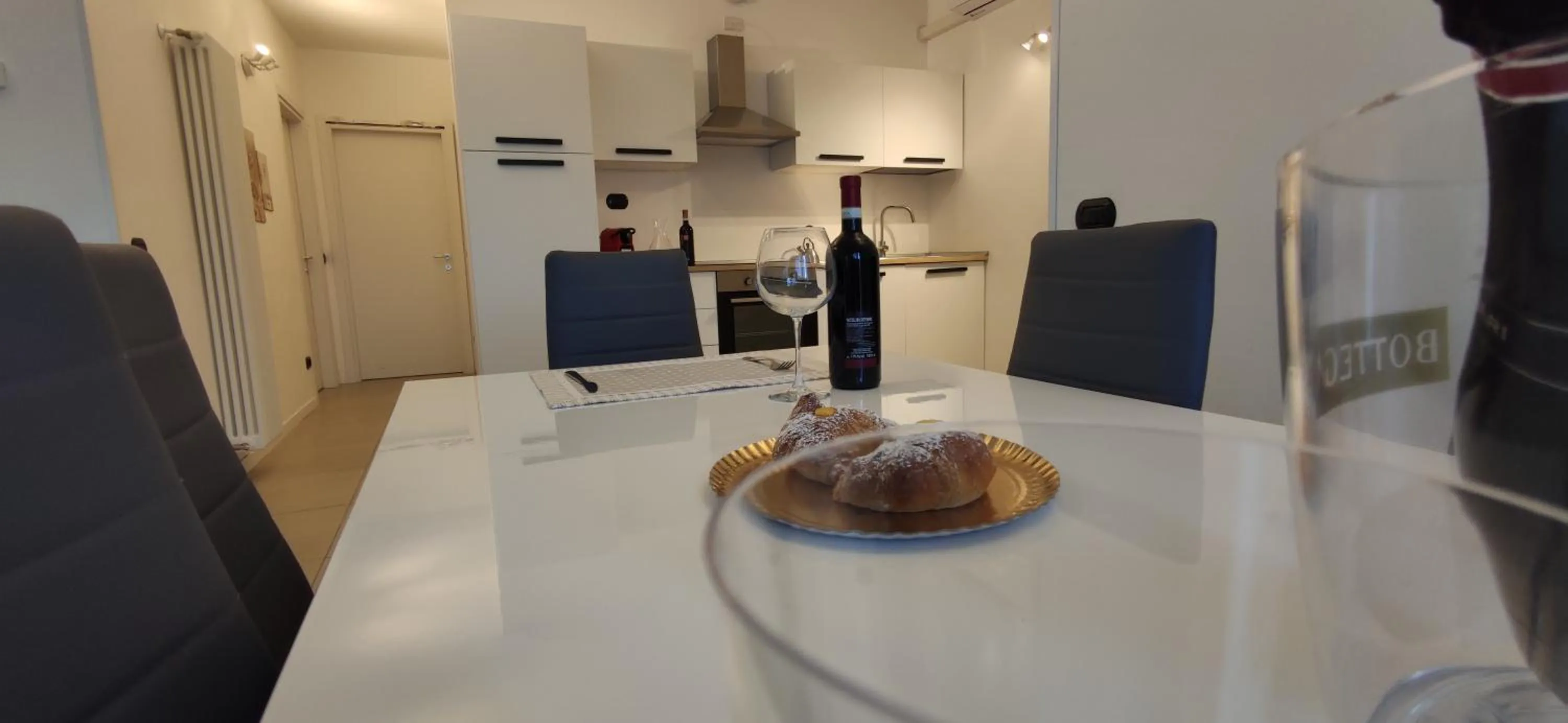 Kitchen or kitchenette in Hotel Residence Alessandra