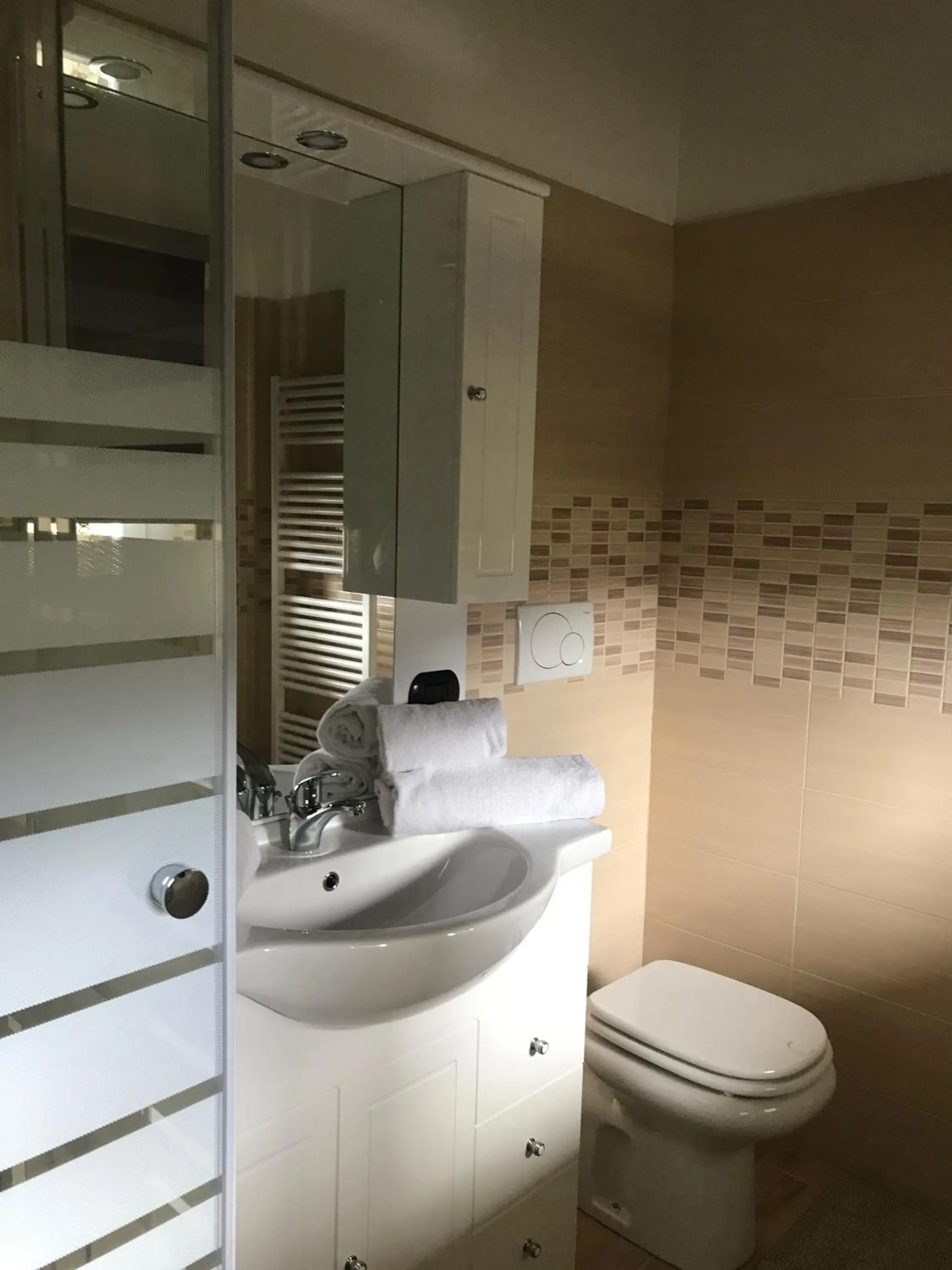 Bathroom in Hotel Residence Alessandra