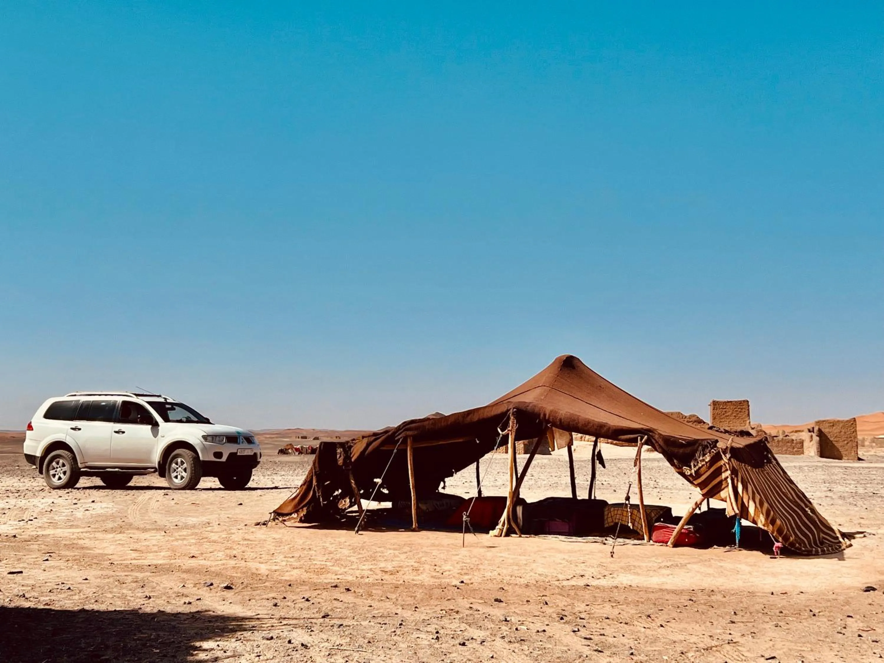 People in Merzouga desert apartment