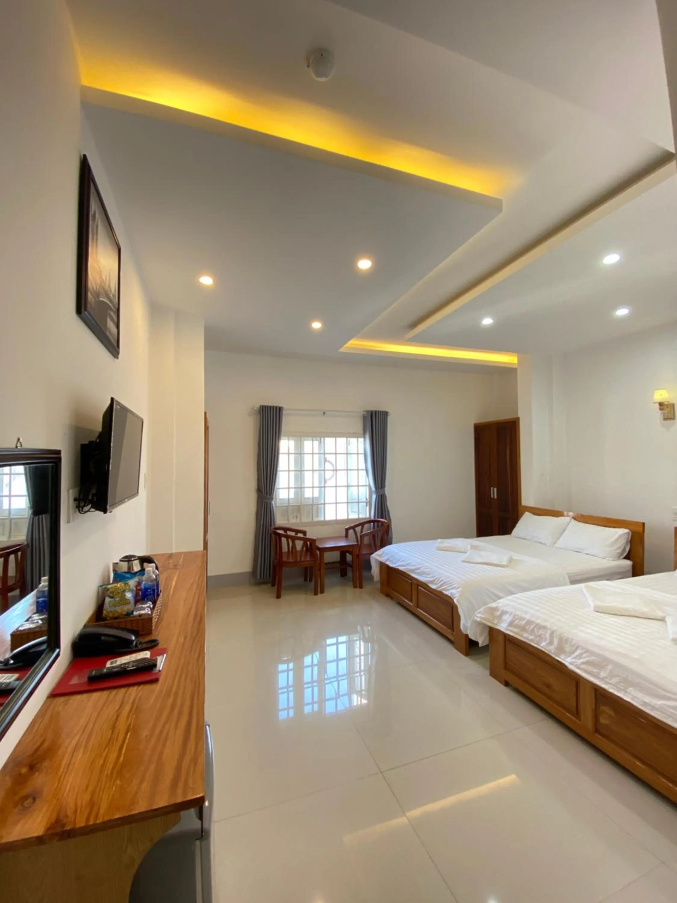 Bed in Queen Hotel
