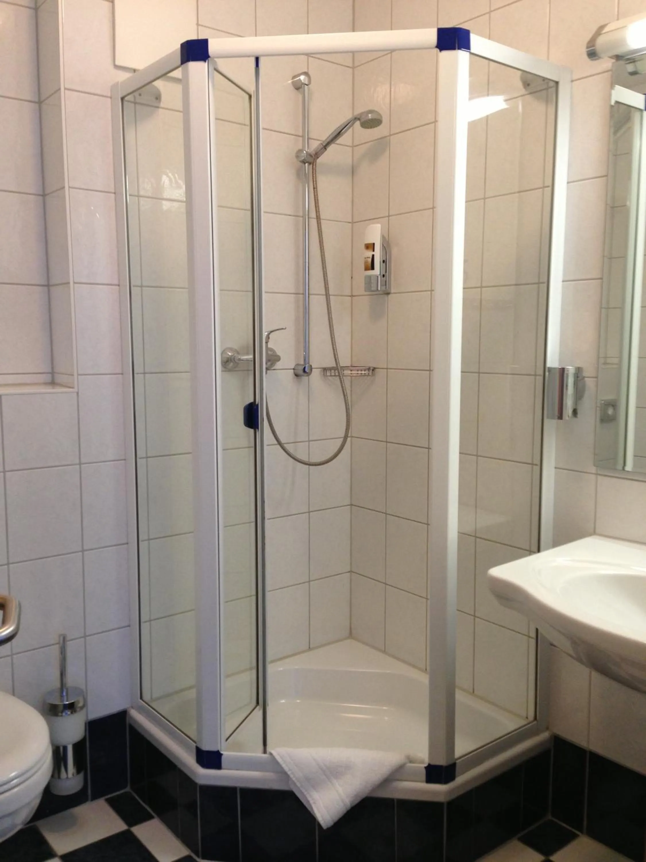 Bathroom in Hotel Waldperle