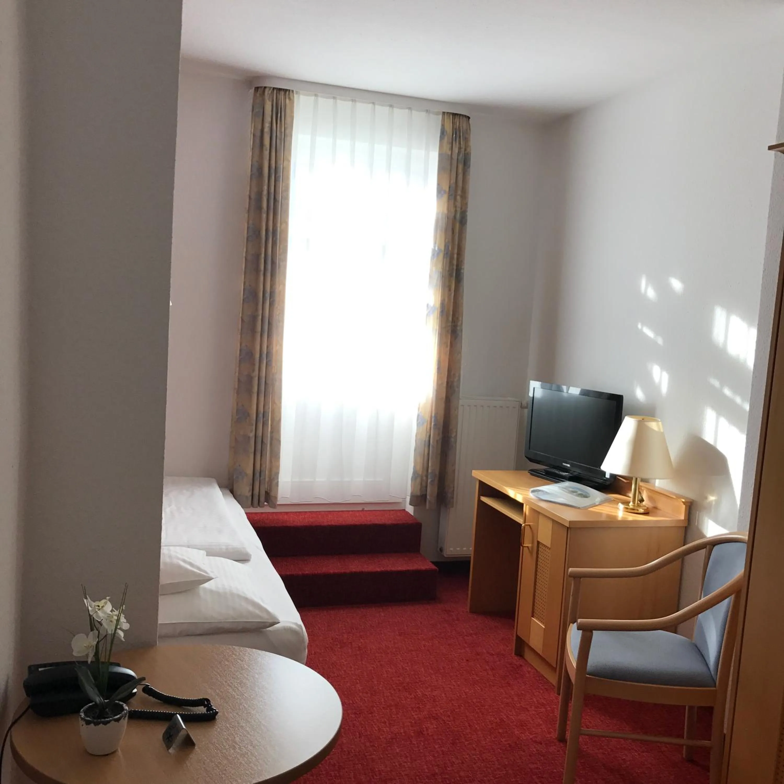 Bed in Hotel Waldperle