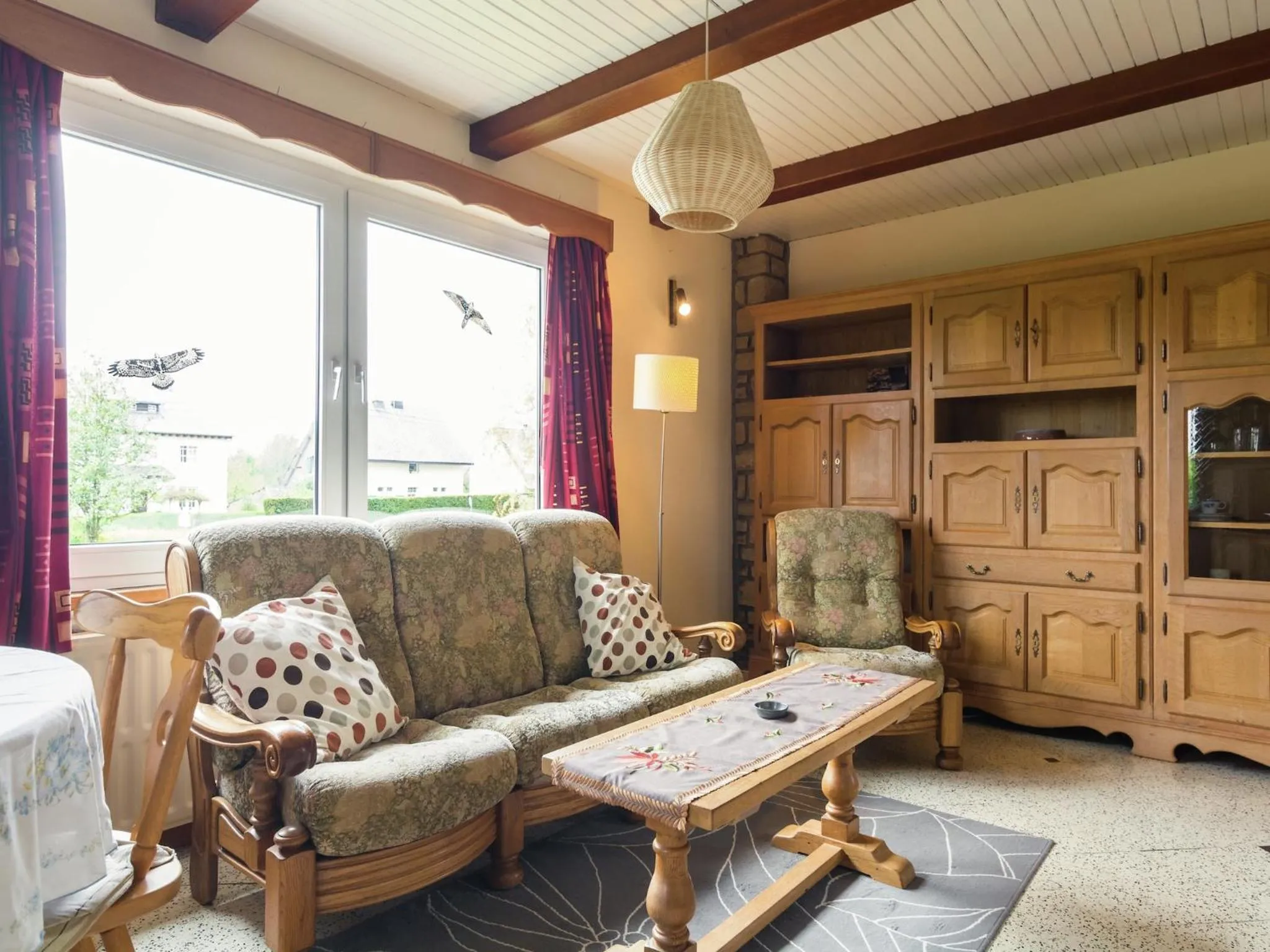 Living room in Charming Cottage in Chiny