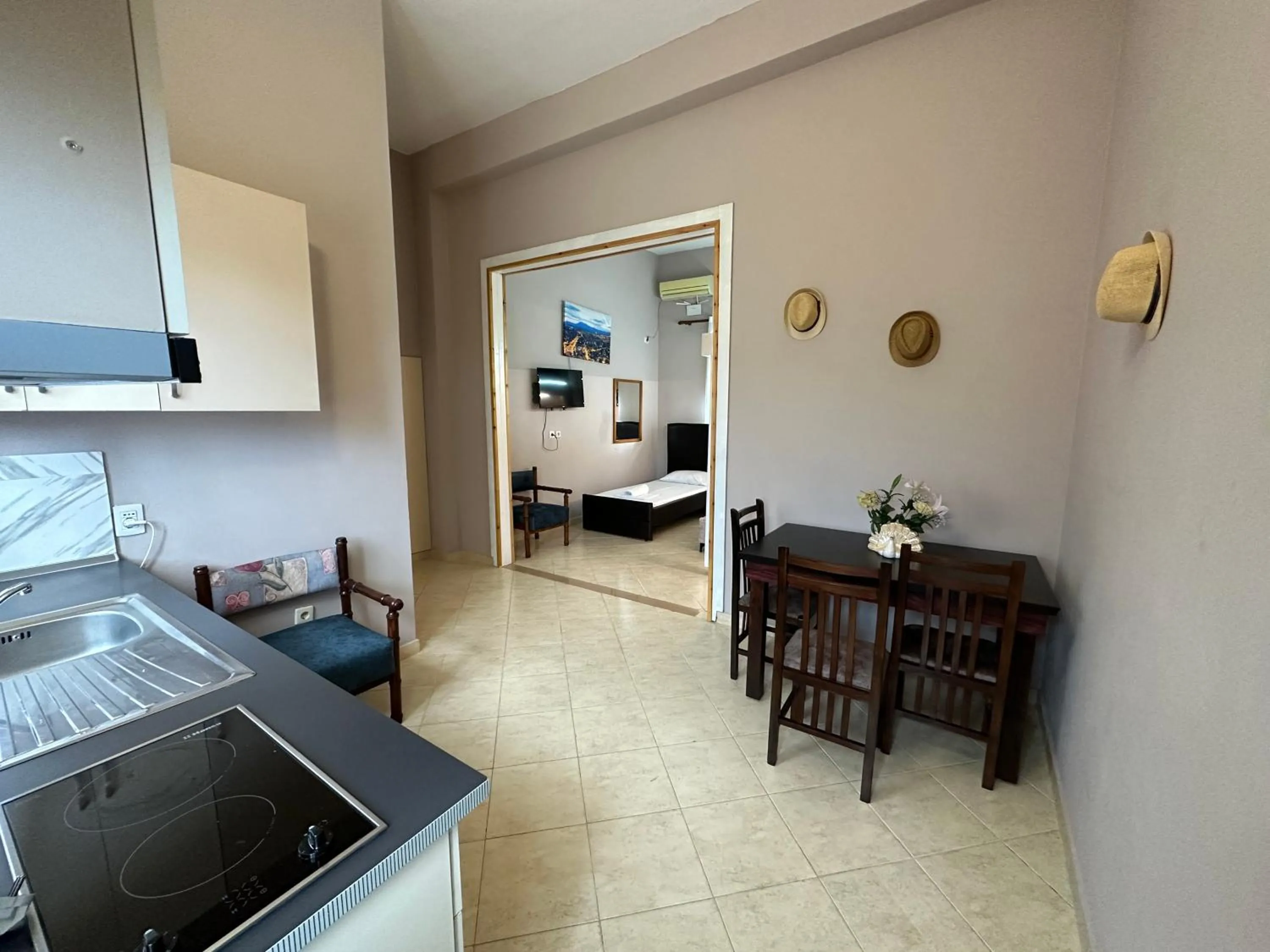 Bed in Anel Suites