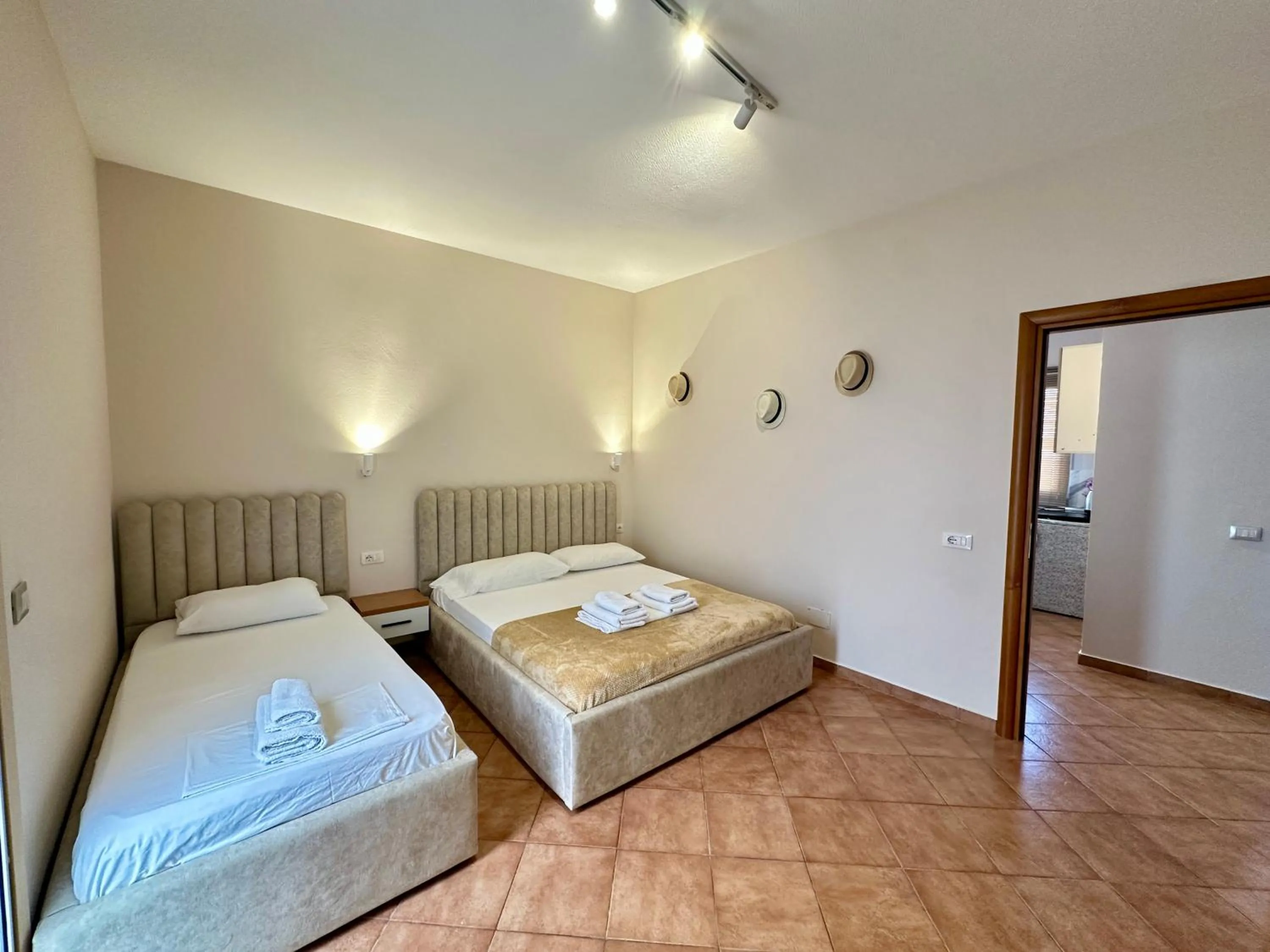Bed in Anel Suites