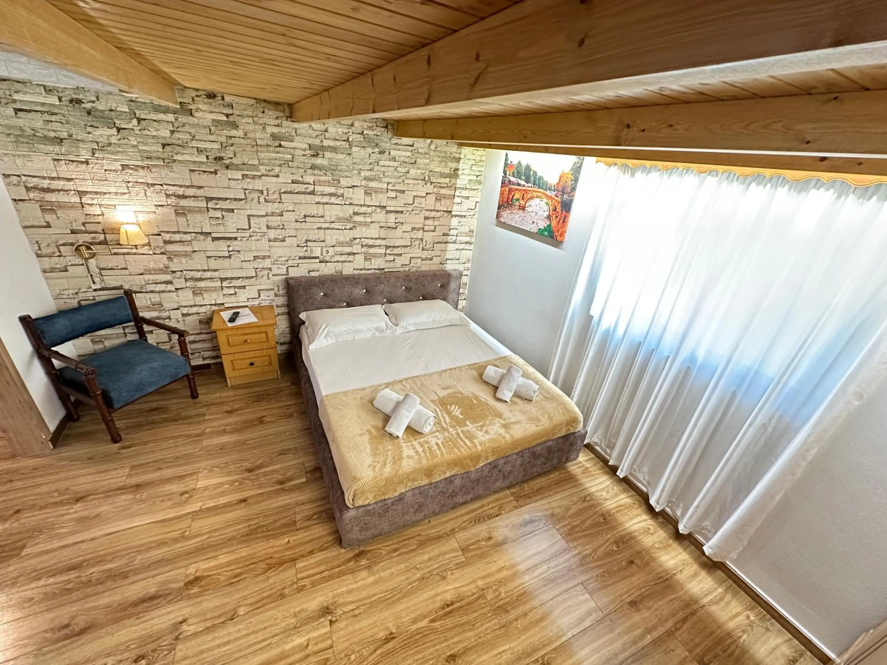 Bed in Anel Suites