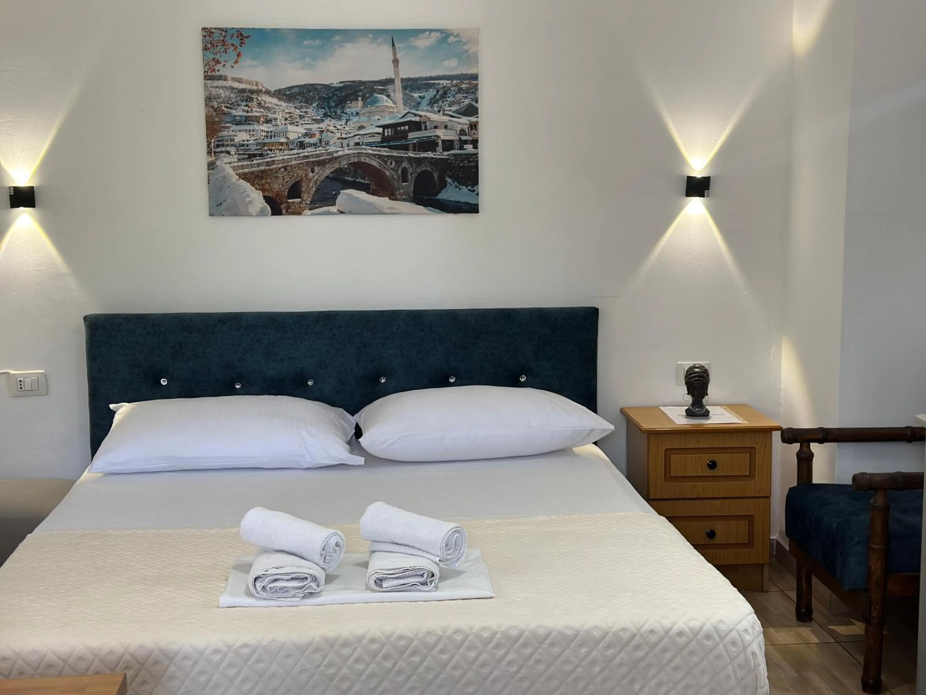 Bed in Anel Suites