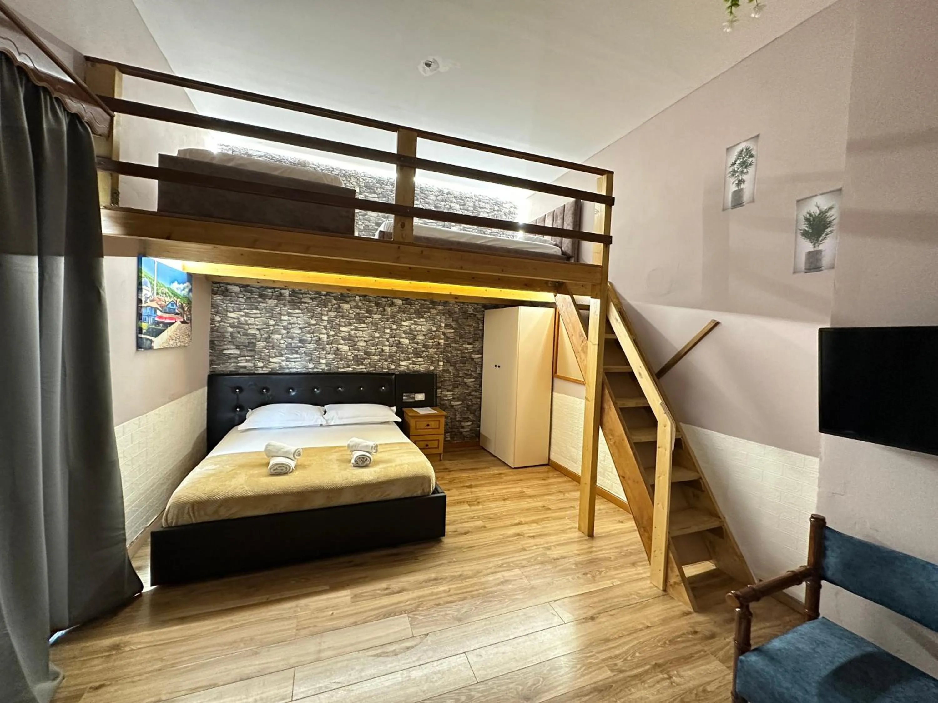 Bed in Anel Suites