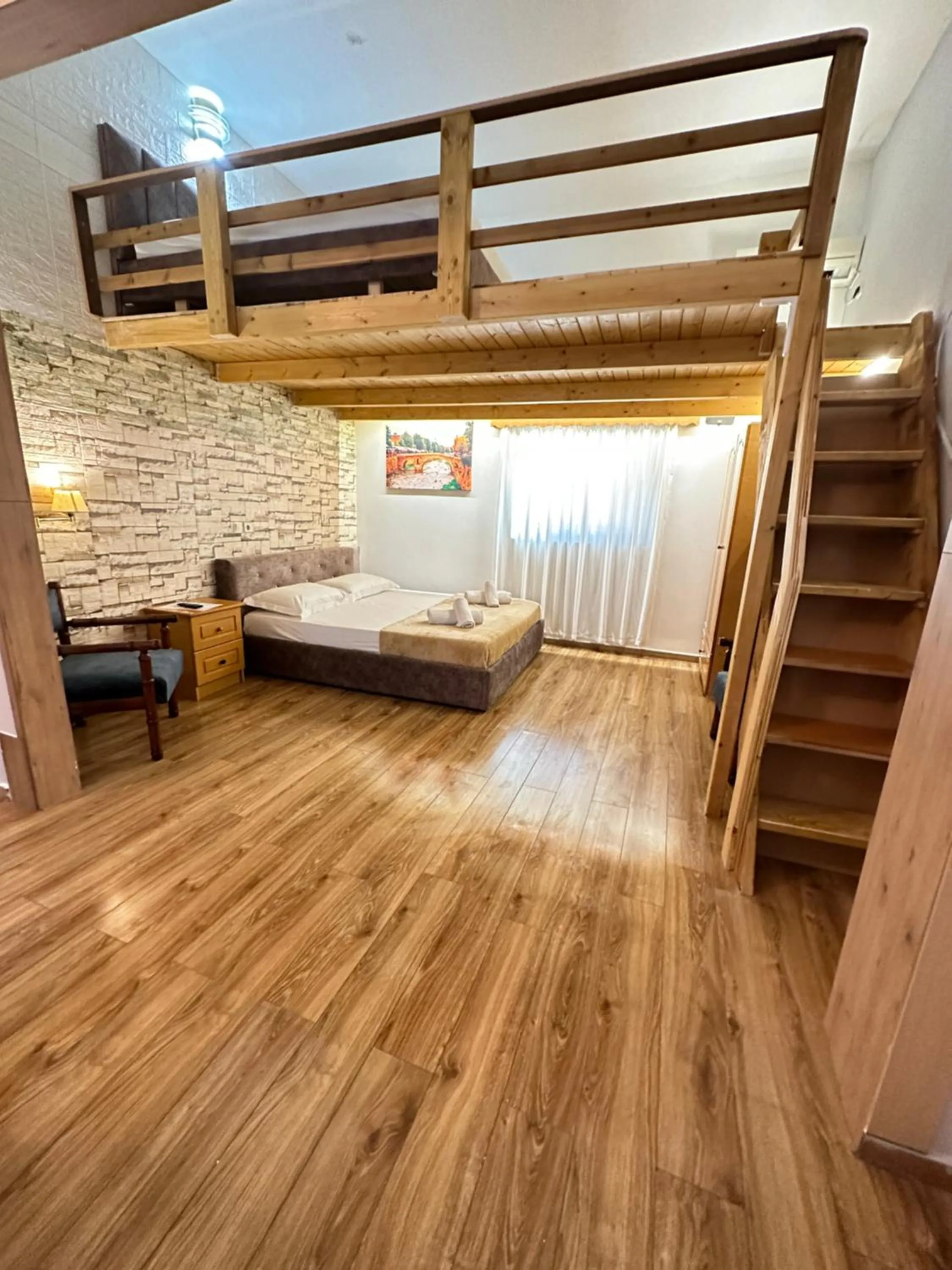 Bed in Anel Suites