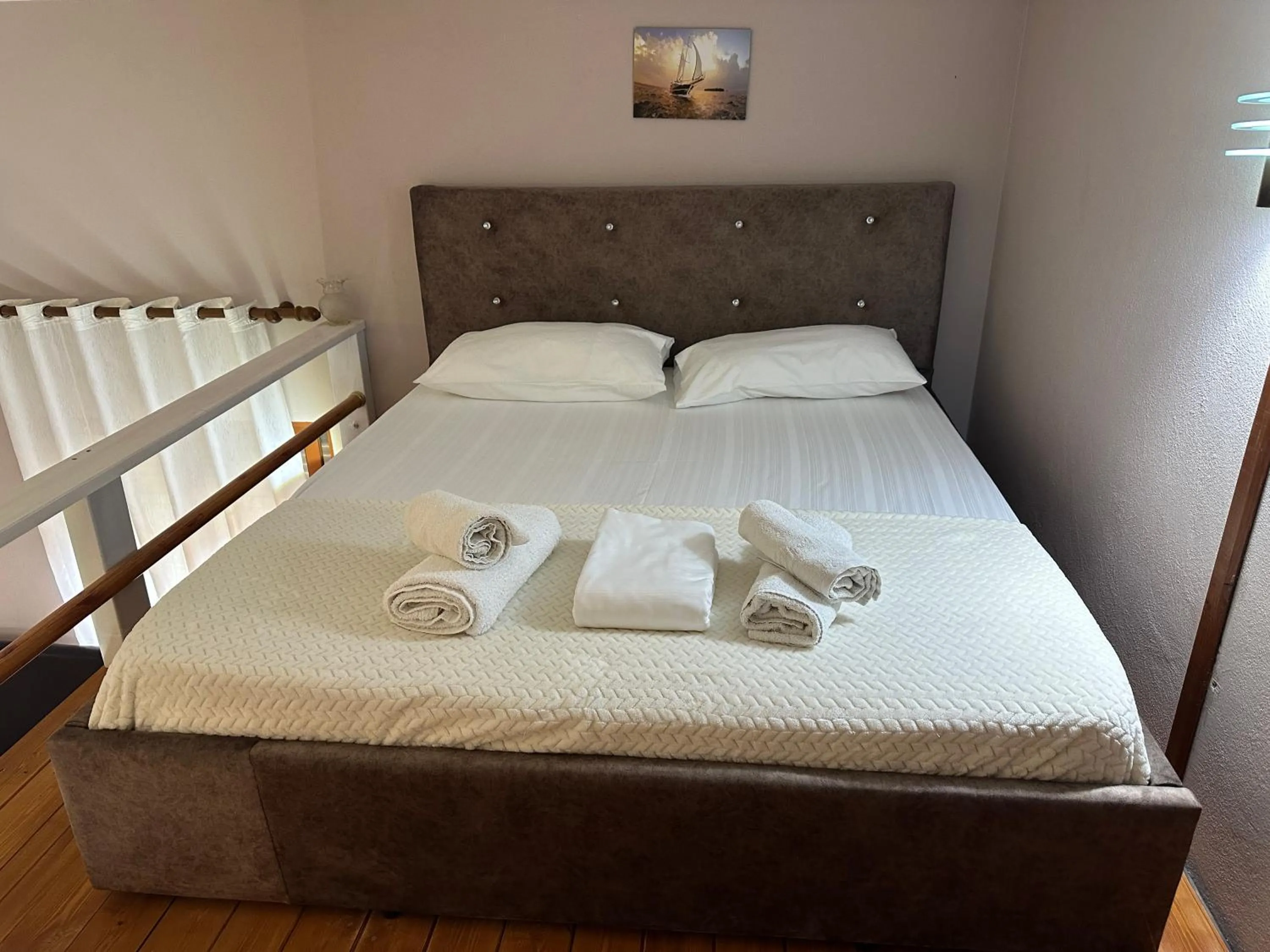 Bed in Anel Suites