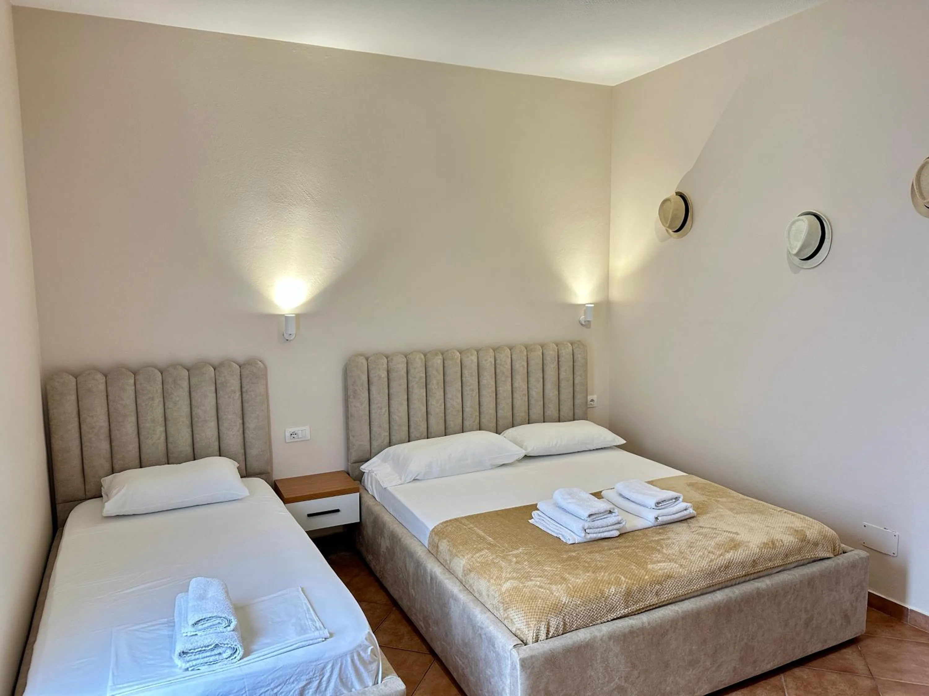 Bed in Anel Suites