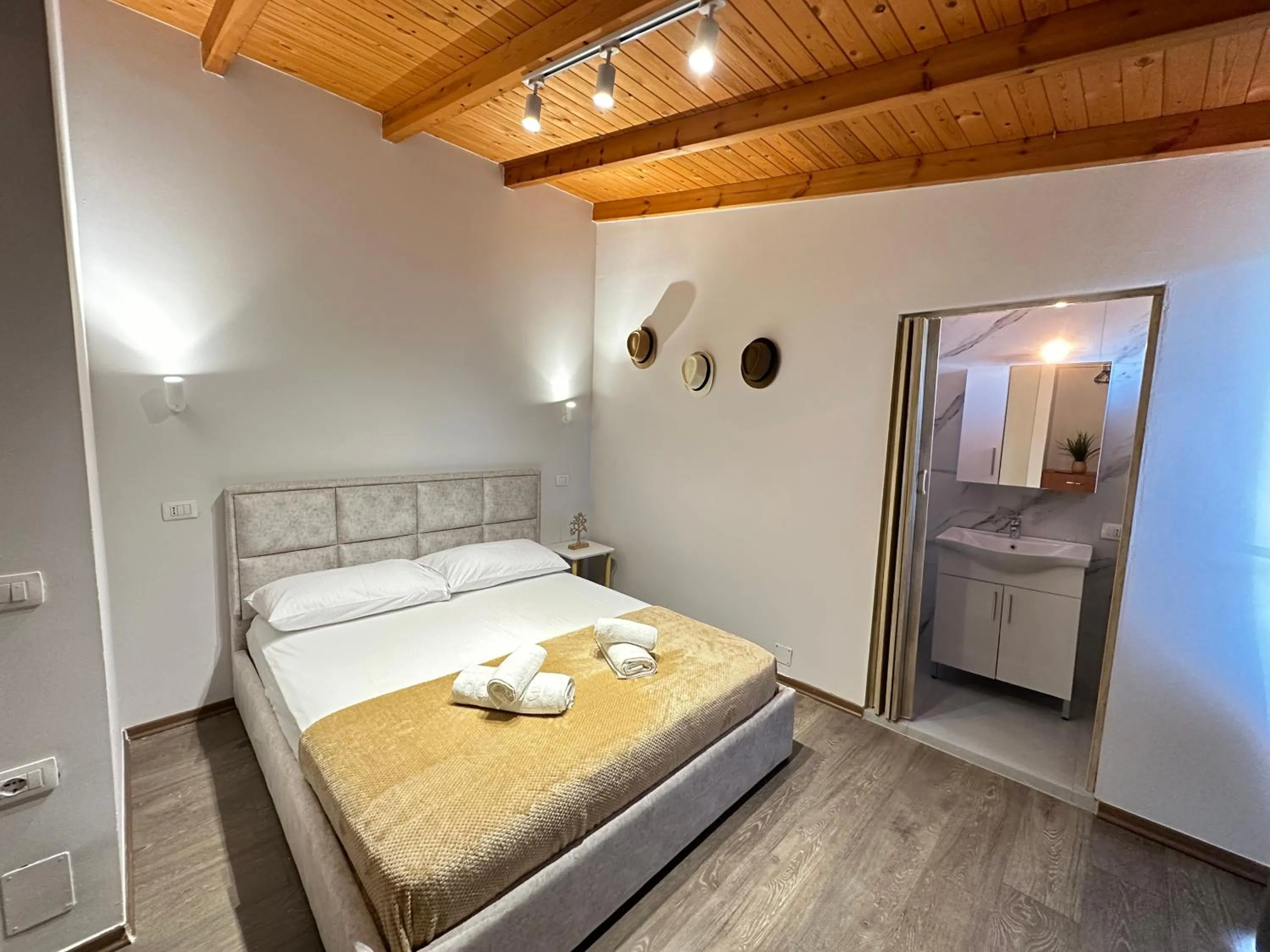 Bed in Anel Suites