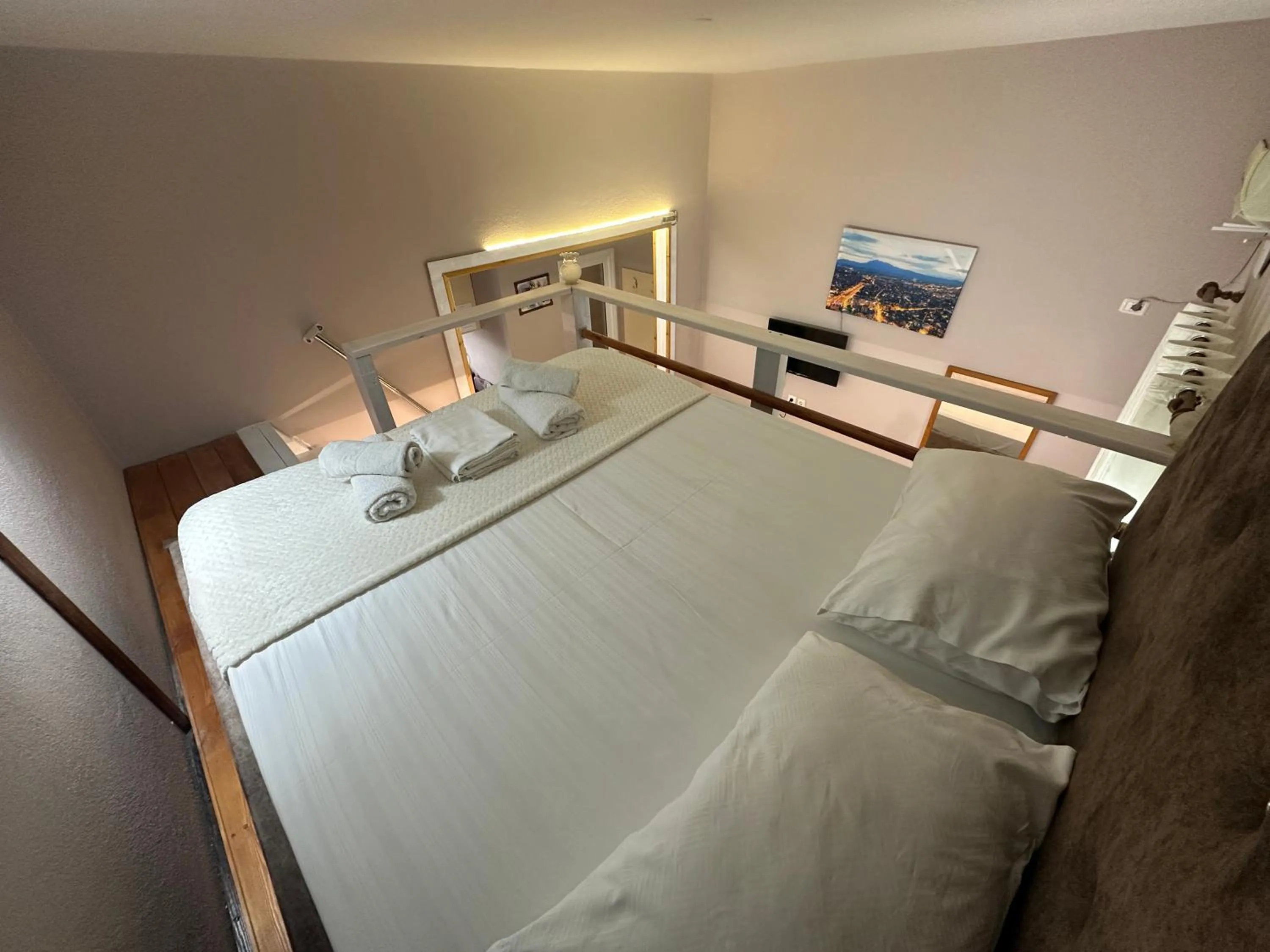 Bed in Anel Suites
