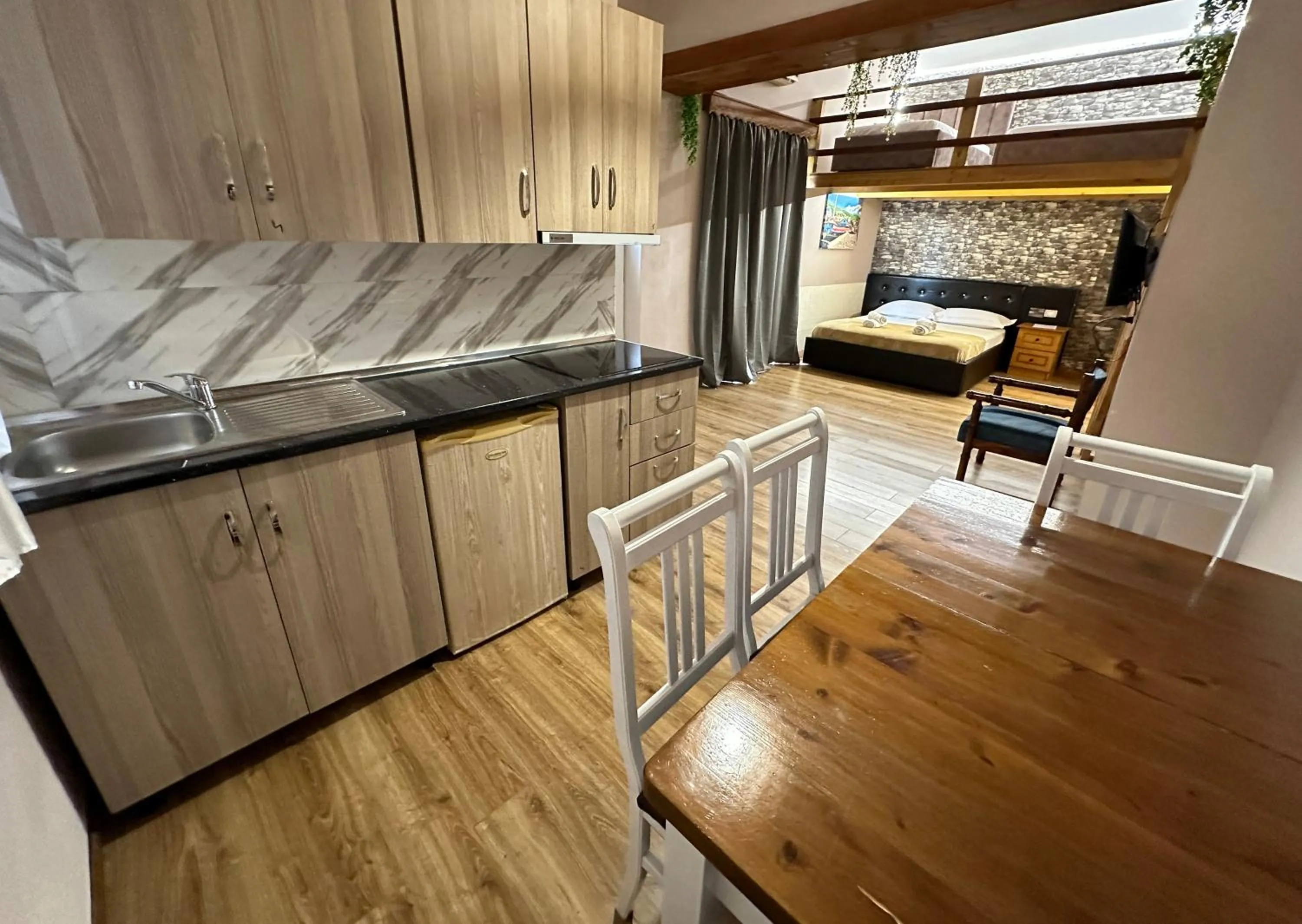 Bed in Anel Suites