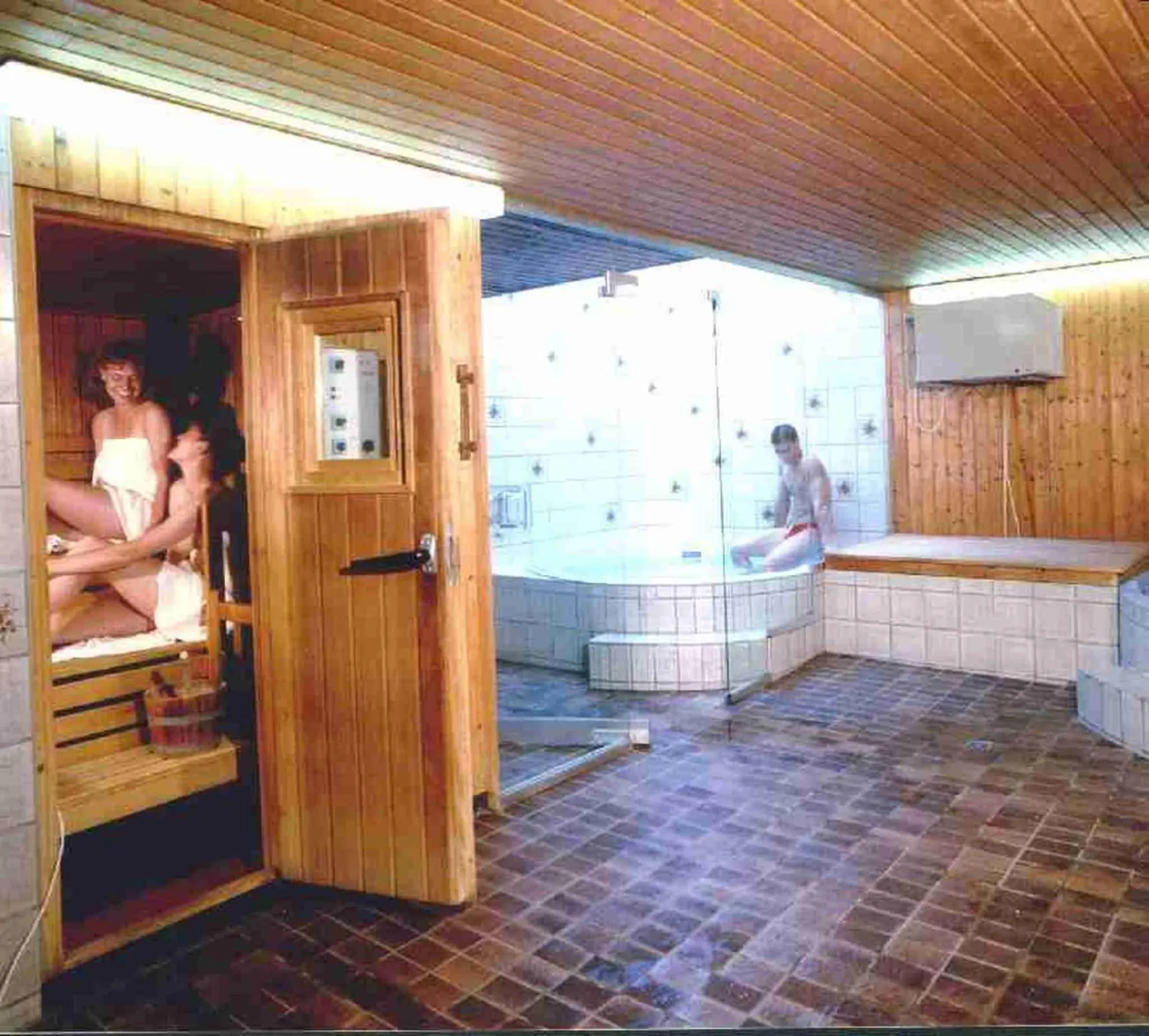 Sauna in Burghotel