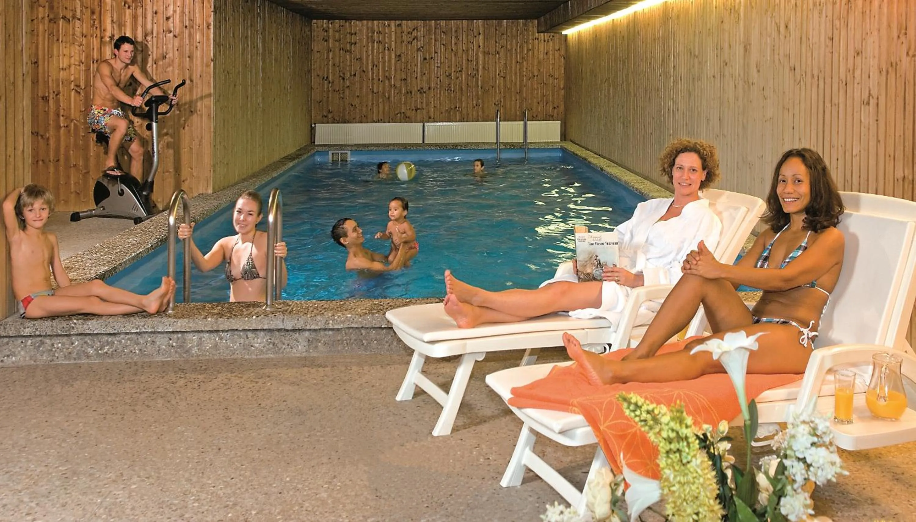 Spa and wellness centre/facilities in Burghotel