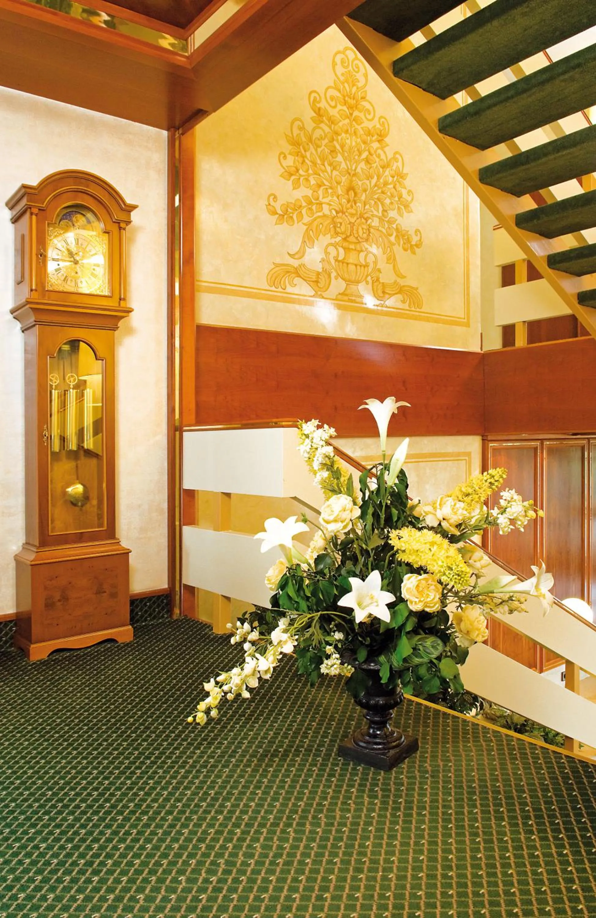 Decorative detail in Burghotel