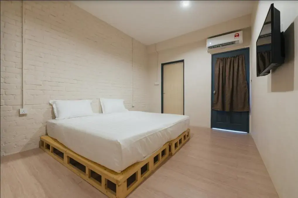 Bed in A° HOTEL Semporna Bed in A° HOTEL Semporna