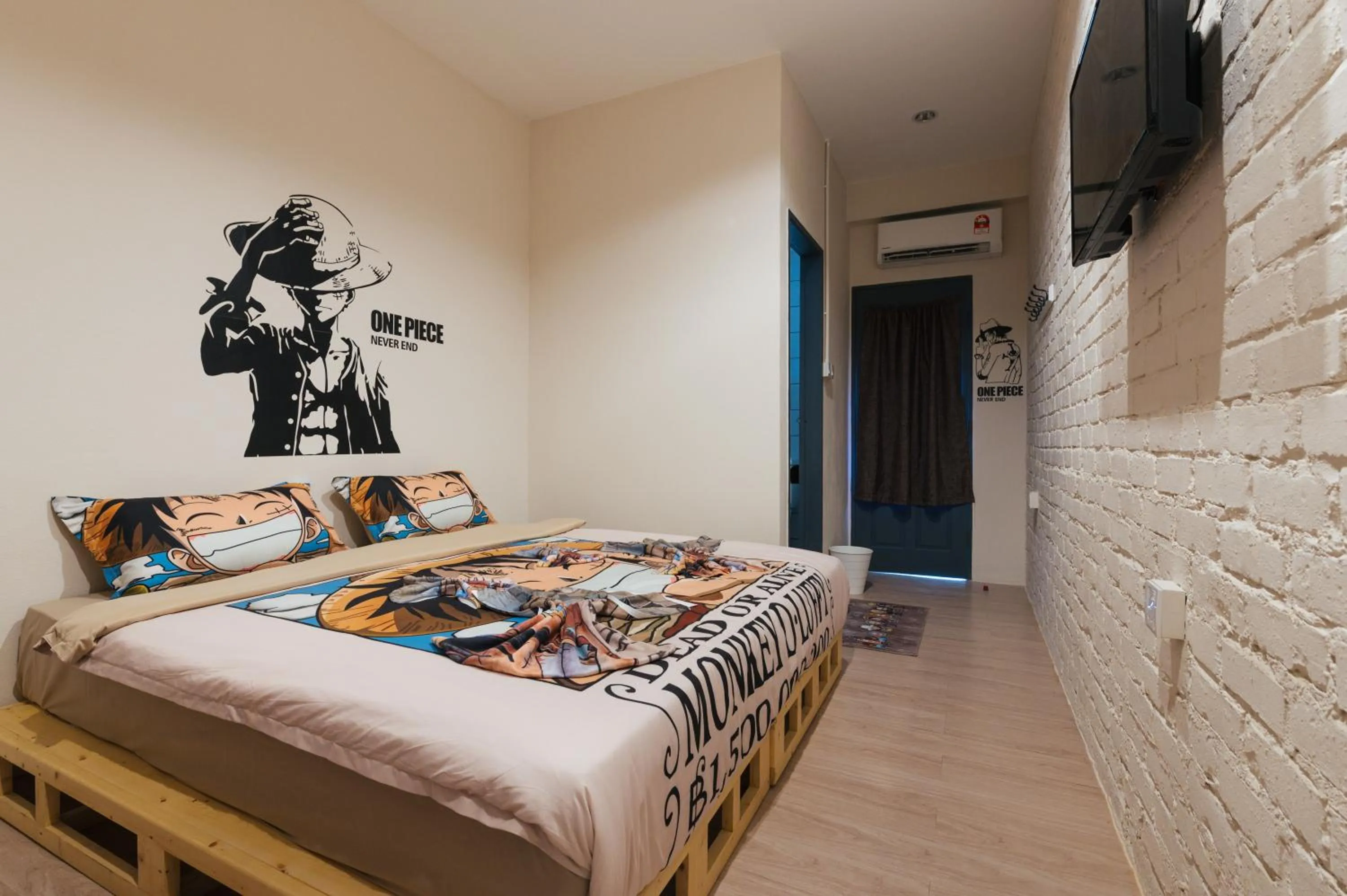 Bed in A° HOTEL Semporna