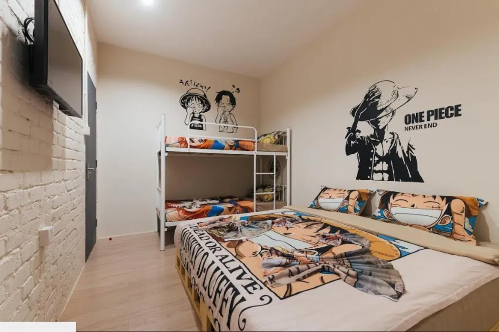 Bed in A° HOTEL Semporna