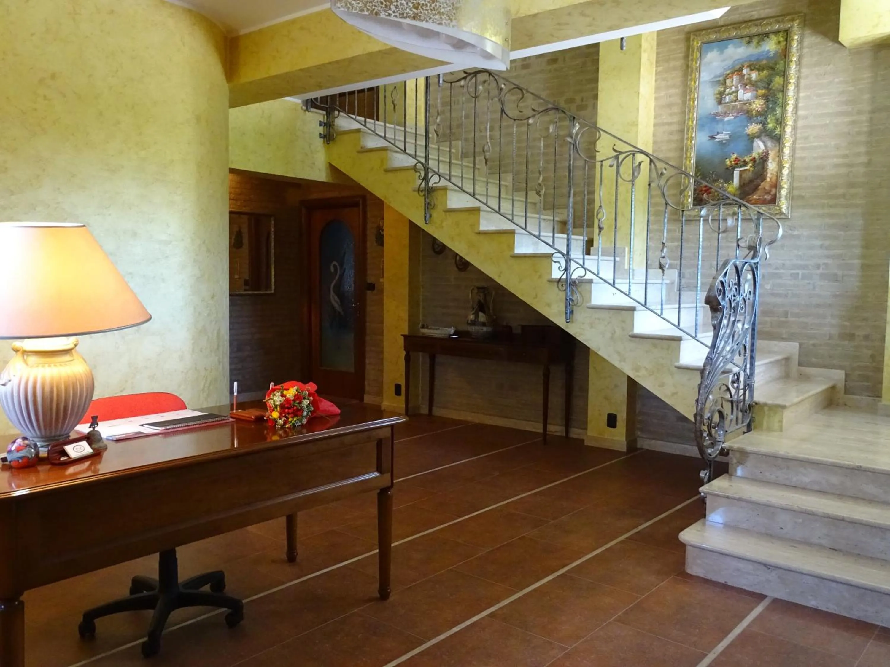 Lobby or reception in B&b Villa Eden