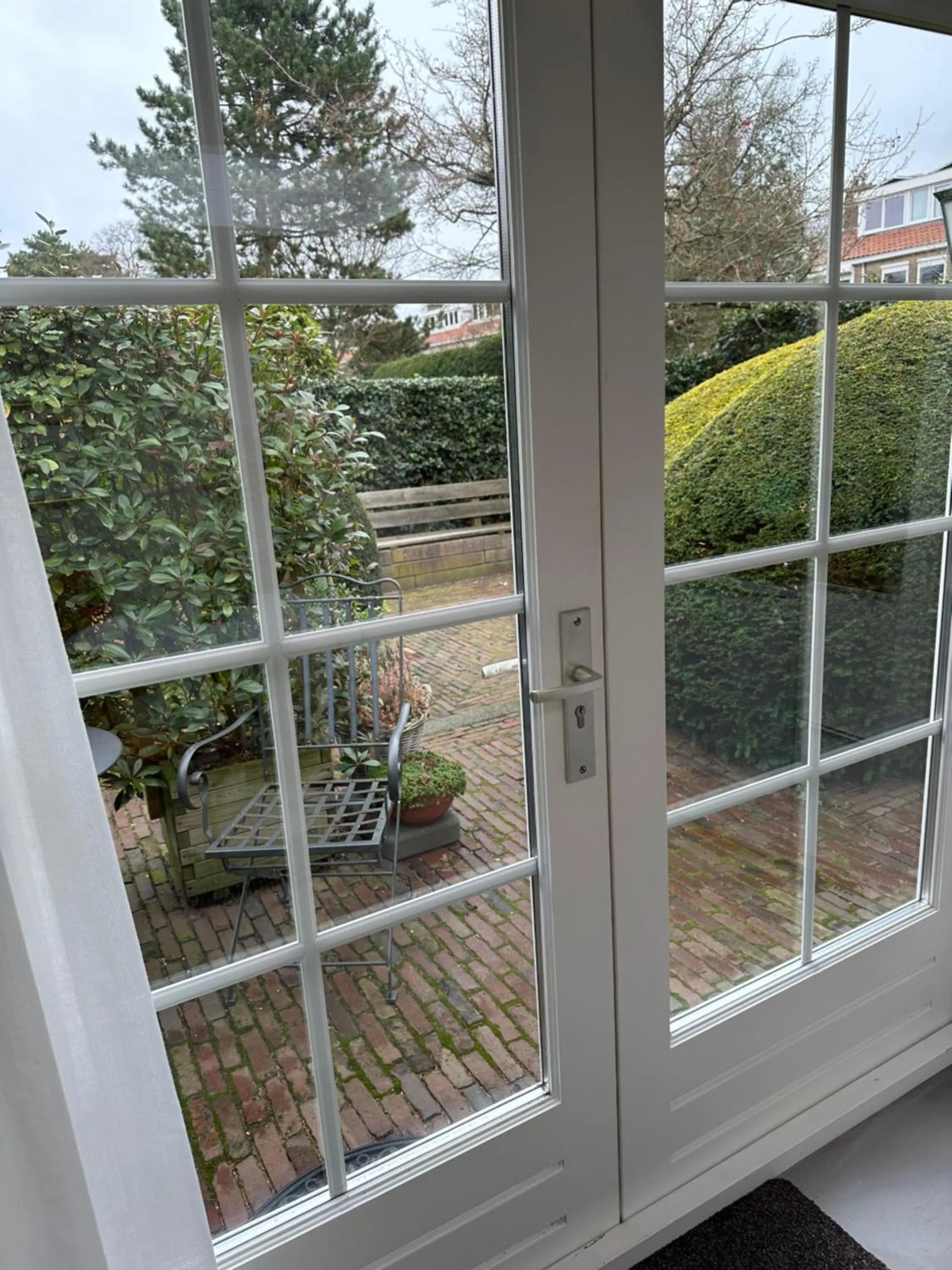 Garden view in B&B Ereprijs