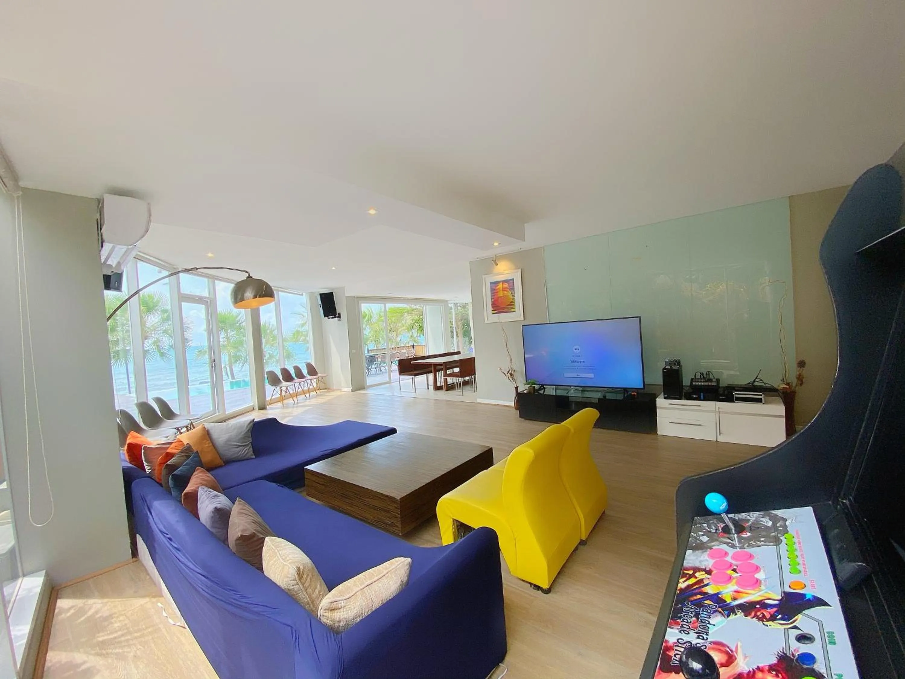 Living room in Dojo pool villa