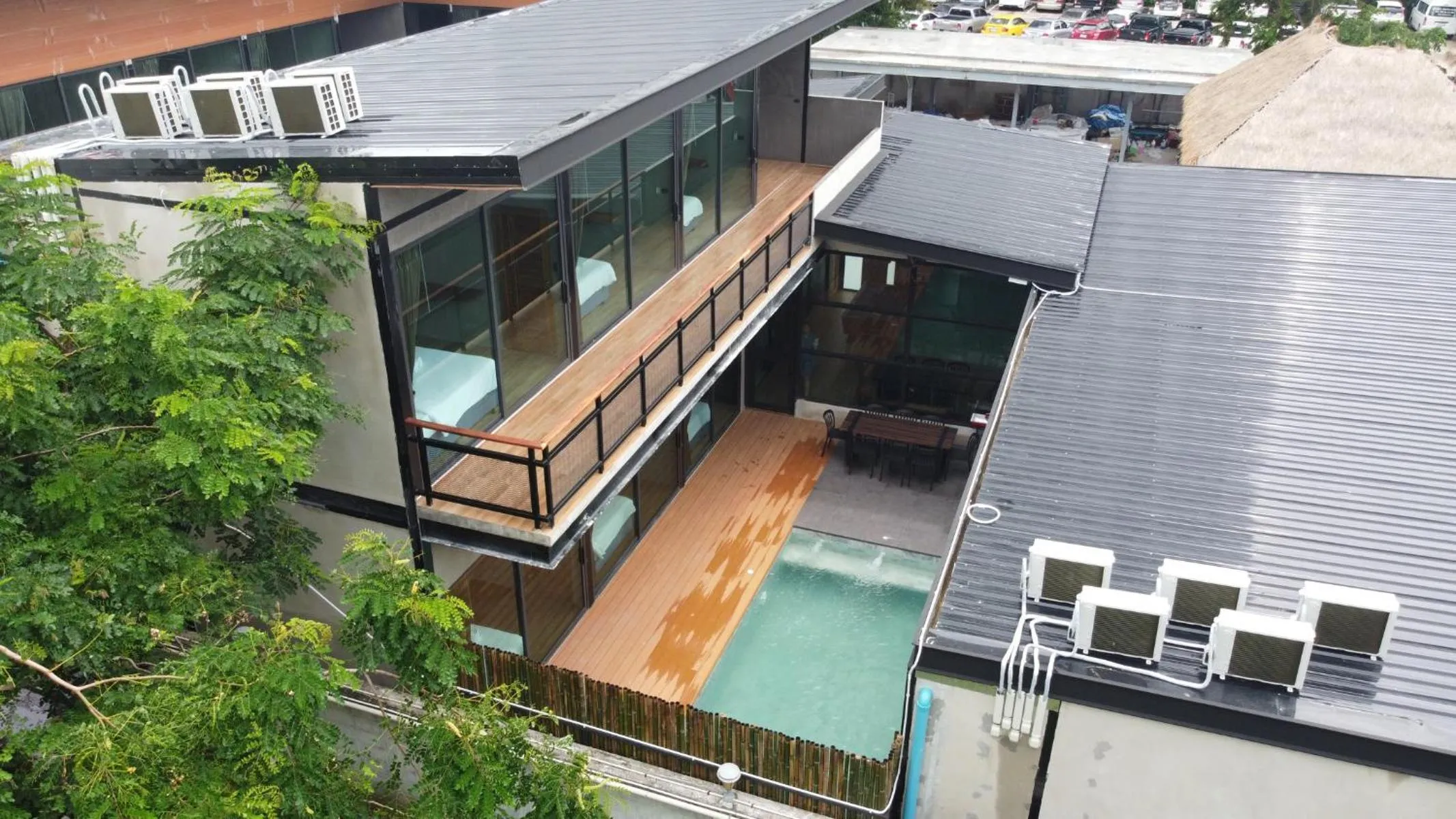 Balcony/Terrace in Dojo pool villa