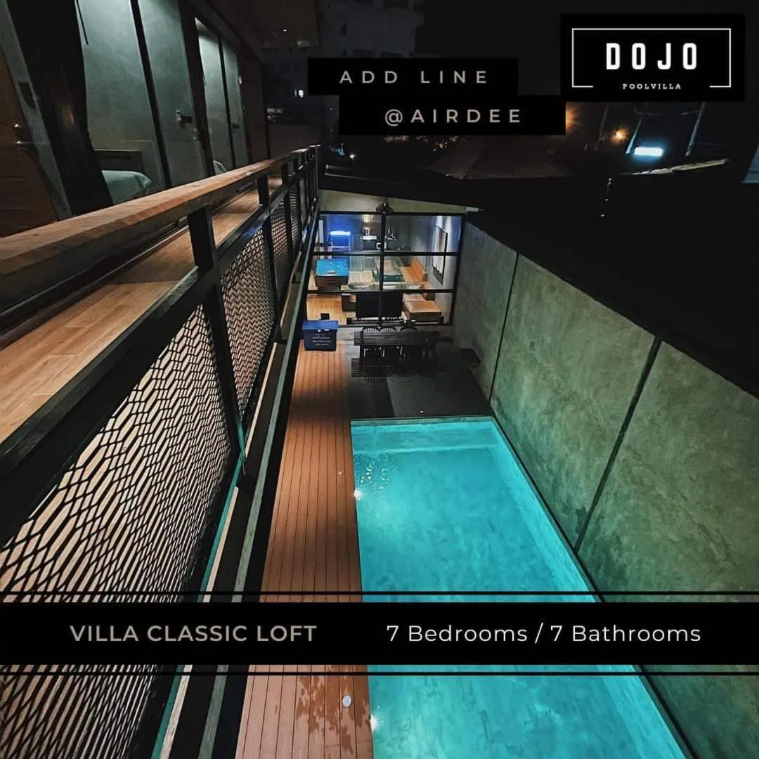 Swimming pool in Dojo pool villa